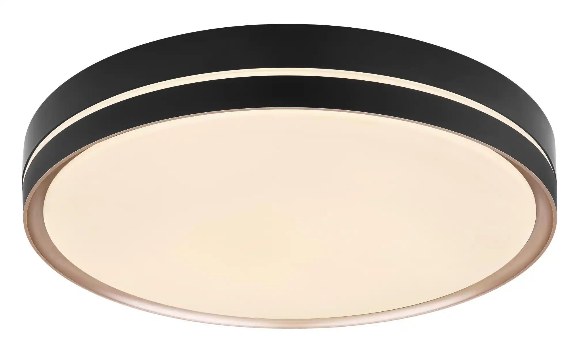 Globo Lighting Deckenleuchte ¦ schwarz ¦ Maße (cm): H: 8 Ø: 48.5 Lampen & Leuchten > Deckenlampen - Sconto - Bild 5