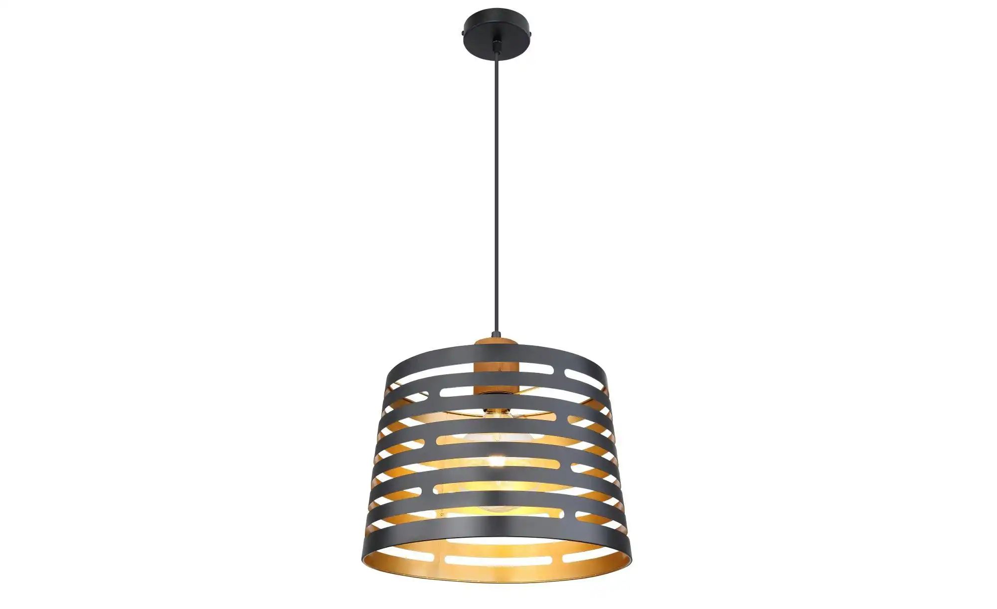 Globo Lighting Hängeleuchte ¦ schwarz ¦ Maße (cm): H: 120 Ø: 35 Lampen & Leuchten > Hängeleuchten - Höffner
