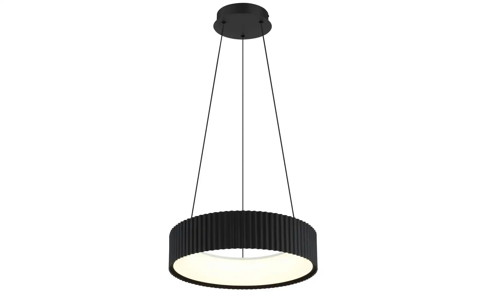 Globo Lighting Hängeleuchte ¦ schwarz ¦ Maße (cm): H: 120 Ø: 46 Lampen & Leuchten > Hängeleuchten - Höffner