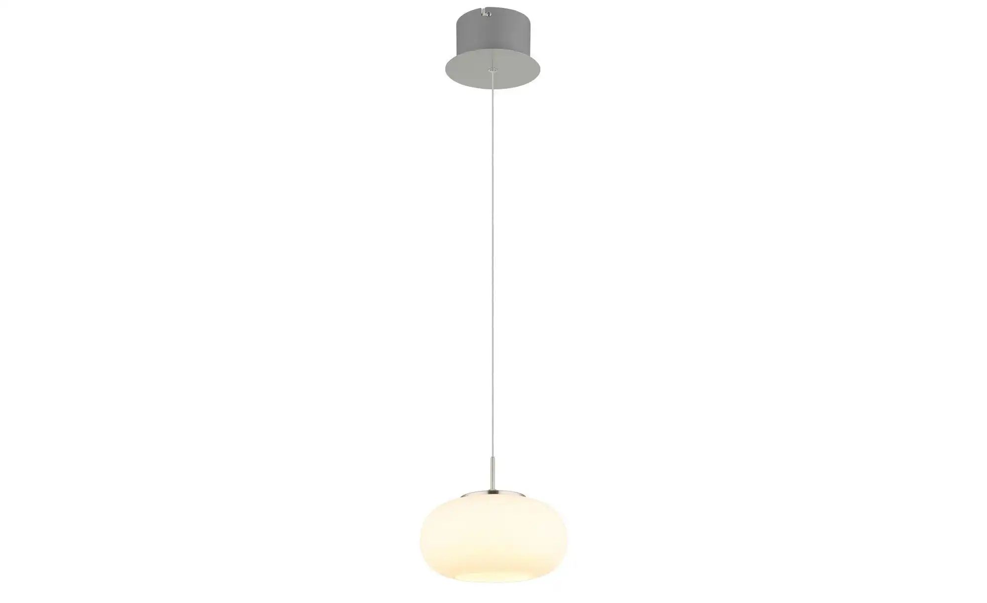 Globo Lighting Hängeleuchte ¦ silber ¦ Maße (cm): H: 150 Ø: 20 Lampen & Leuchten > Hängeleuchten - Höffner