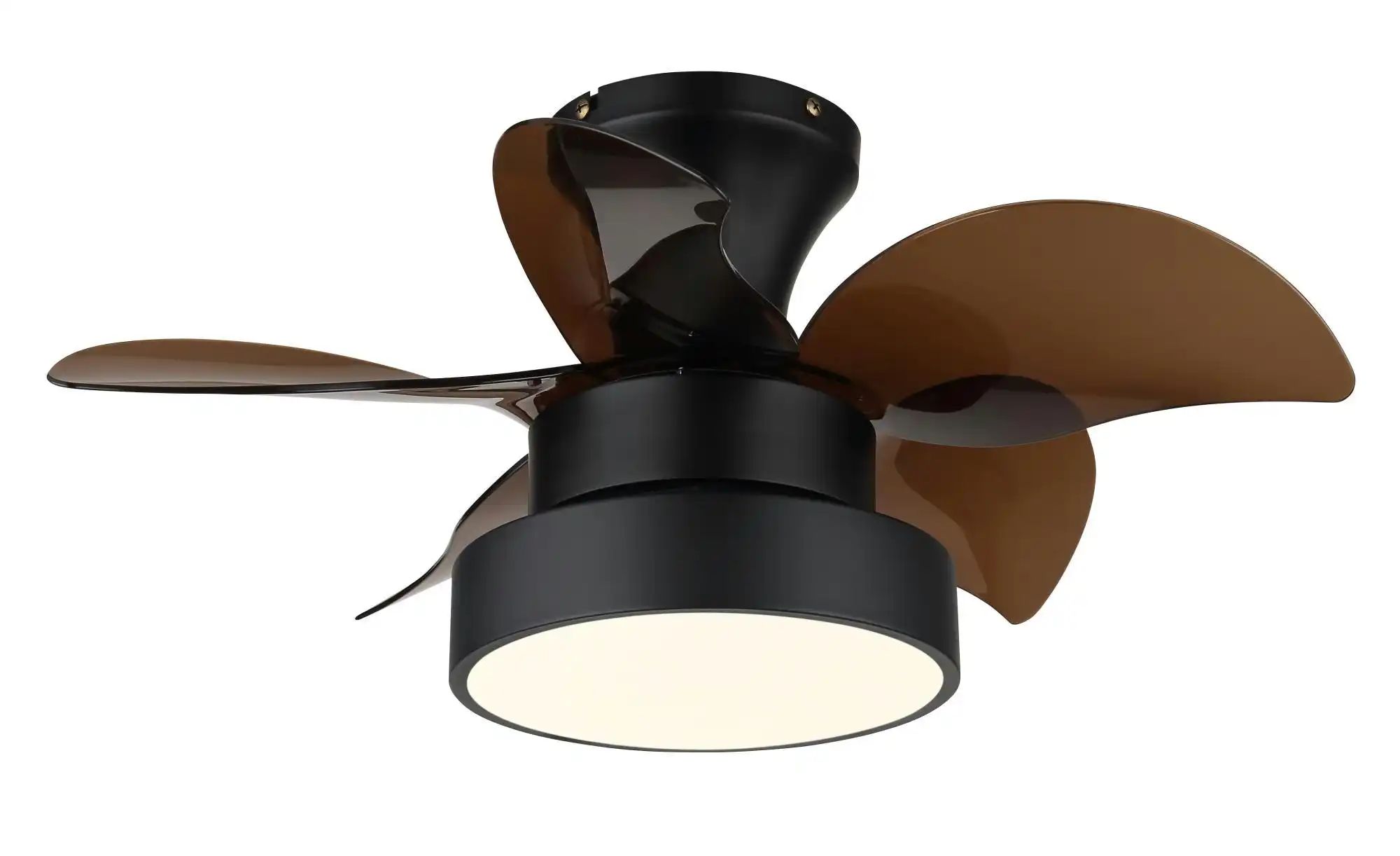 Globo Lighting Deckenventilator ¦ schwarz ¦ Maße (cm): H: 27 Ø: 58 Lampen & Leuchten > Deckenleuchten - Höffner