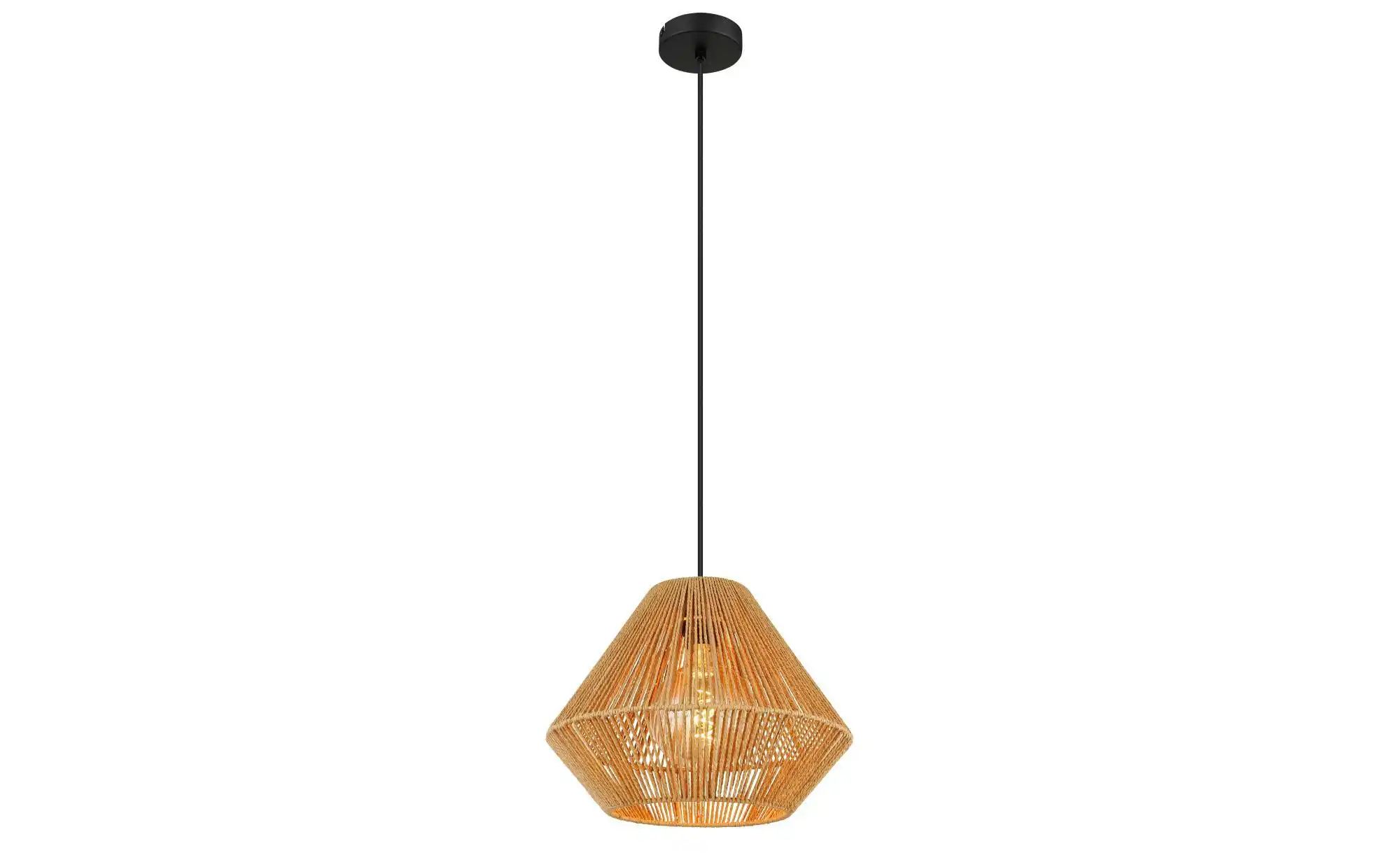 Globo Lighting Hängeleuchte ¦ schwarz ¦ Maße (cm): H: 120 Ø: 35 Lampen & Leuchten > Hängeleuchten - Höffner