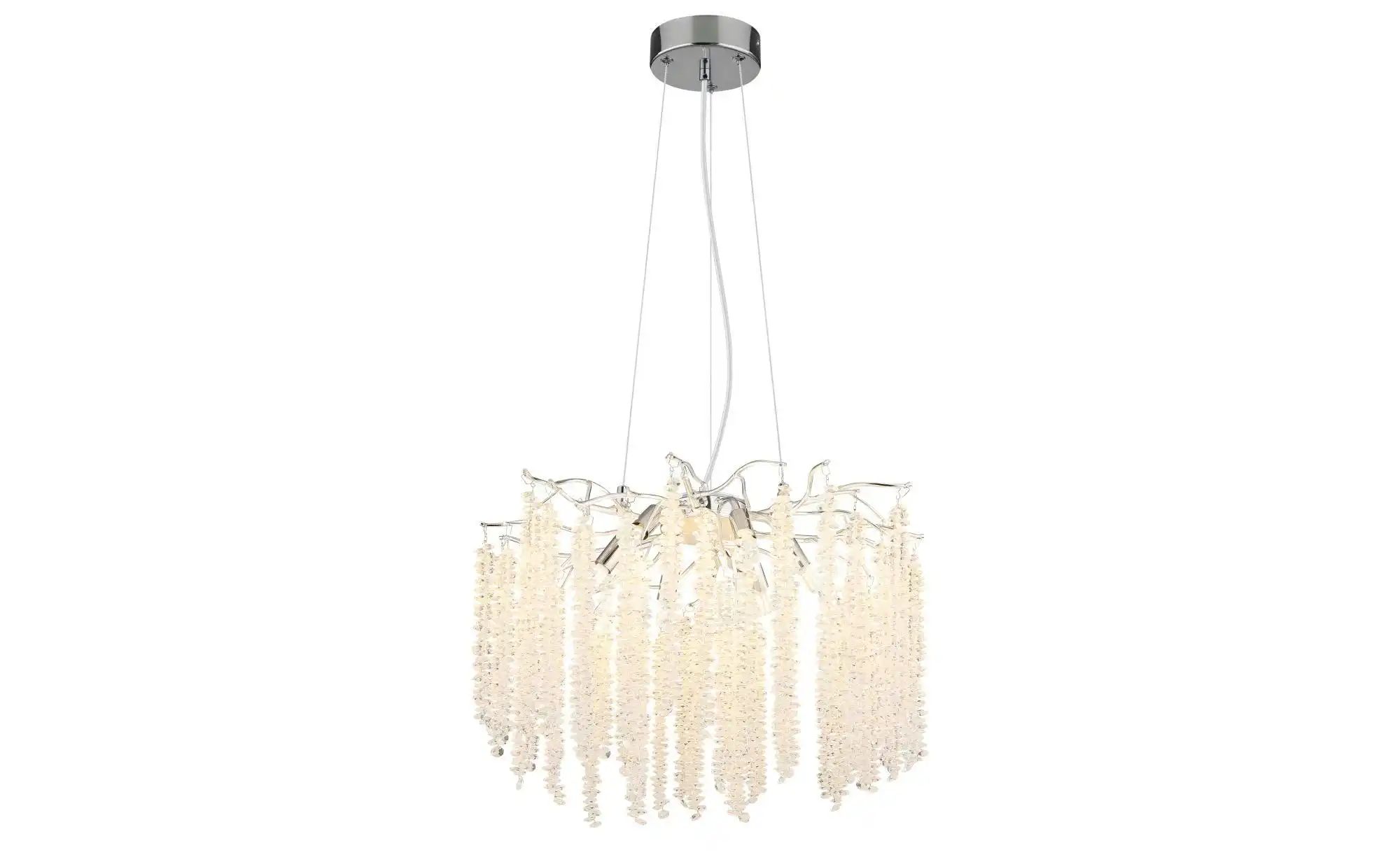 Globo Lighting Luster  silber Maße (cm): H: 120 Ø: 50 - Höffner