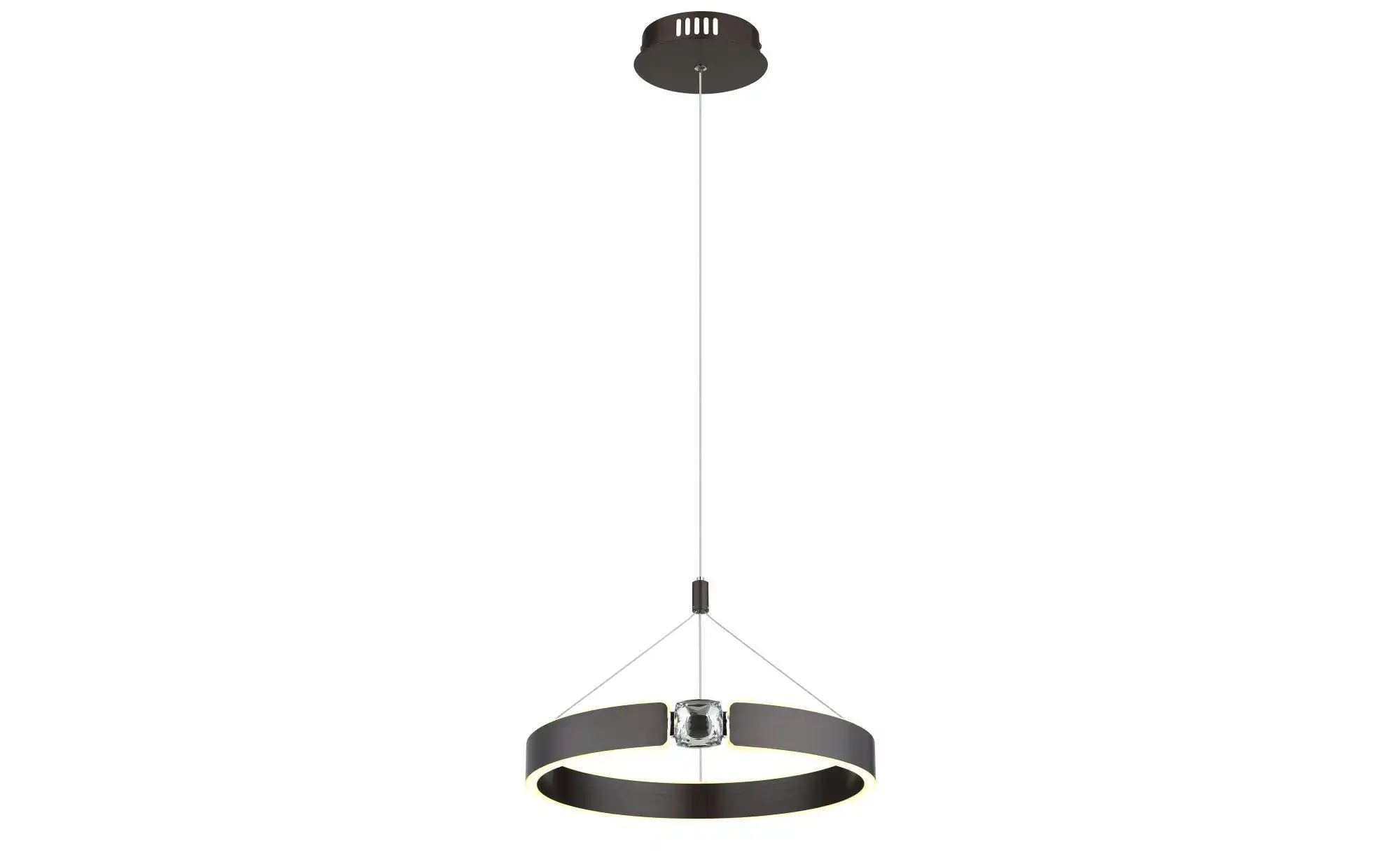 Bronze Hängelampe Pendelleuchte Esszimmerlampe Glaskristall Gebürstet Led 125 Cm - Bild 5