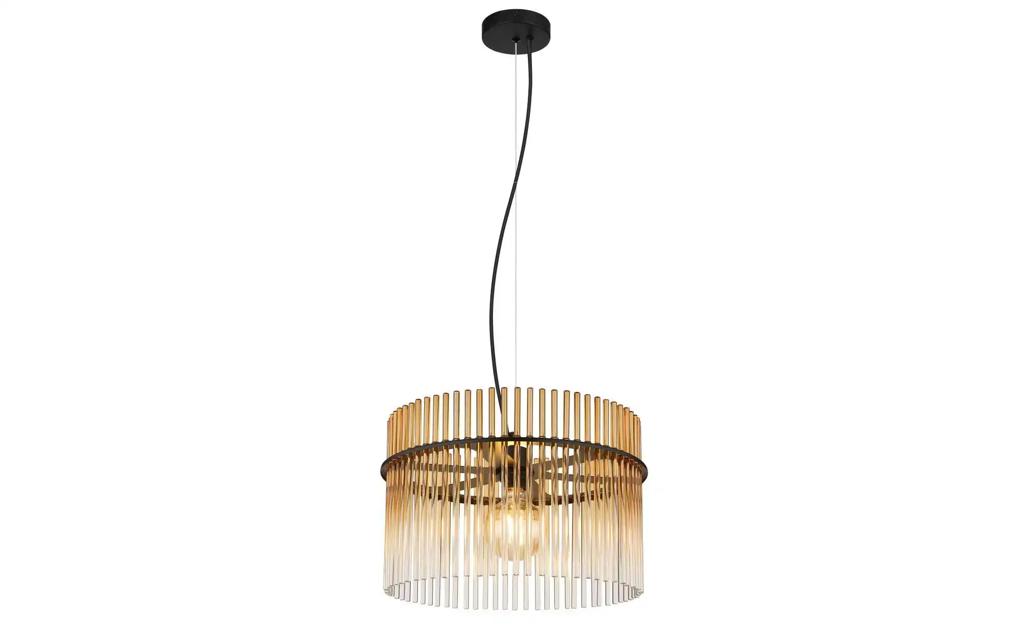 Globo Lighting Hängeleuchte ¦ schwarz ¦ Maße (cm): H: 150 Ø: 40 Lampen & Leuchten > Hängeleuchten - Höffner