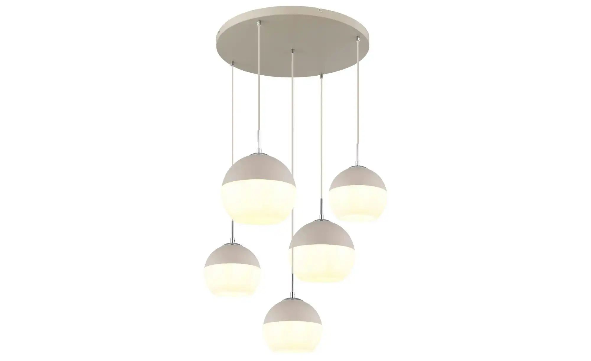 Globo Lighting Hängeleuchte ¦ braun ¦ Maße (cm): H: 120 Ø: 57 Lampen & Leuchten > Hängeleuchten - Höffner
