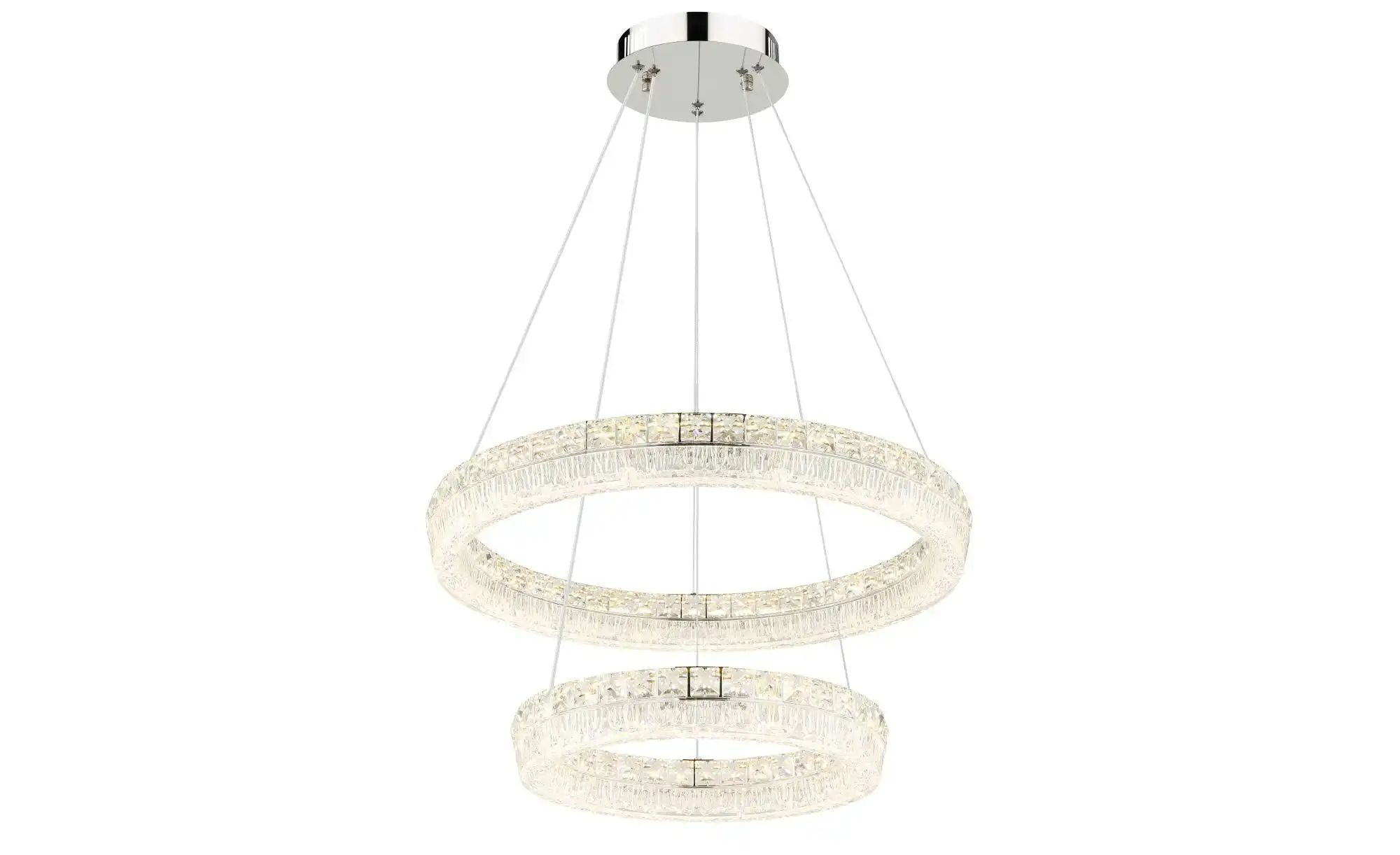 Globo Lighting Hängeleuchte ¦ silber ¦ Maße (cm): H: 120 Ø: 60.0 Lampen & Leuchten > Hängeleuchten - Sconto - Bild 4