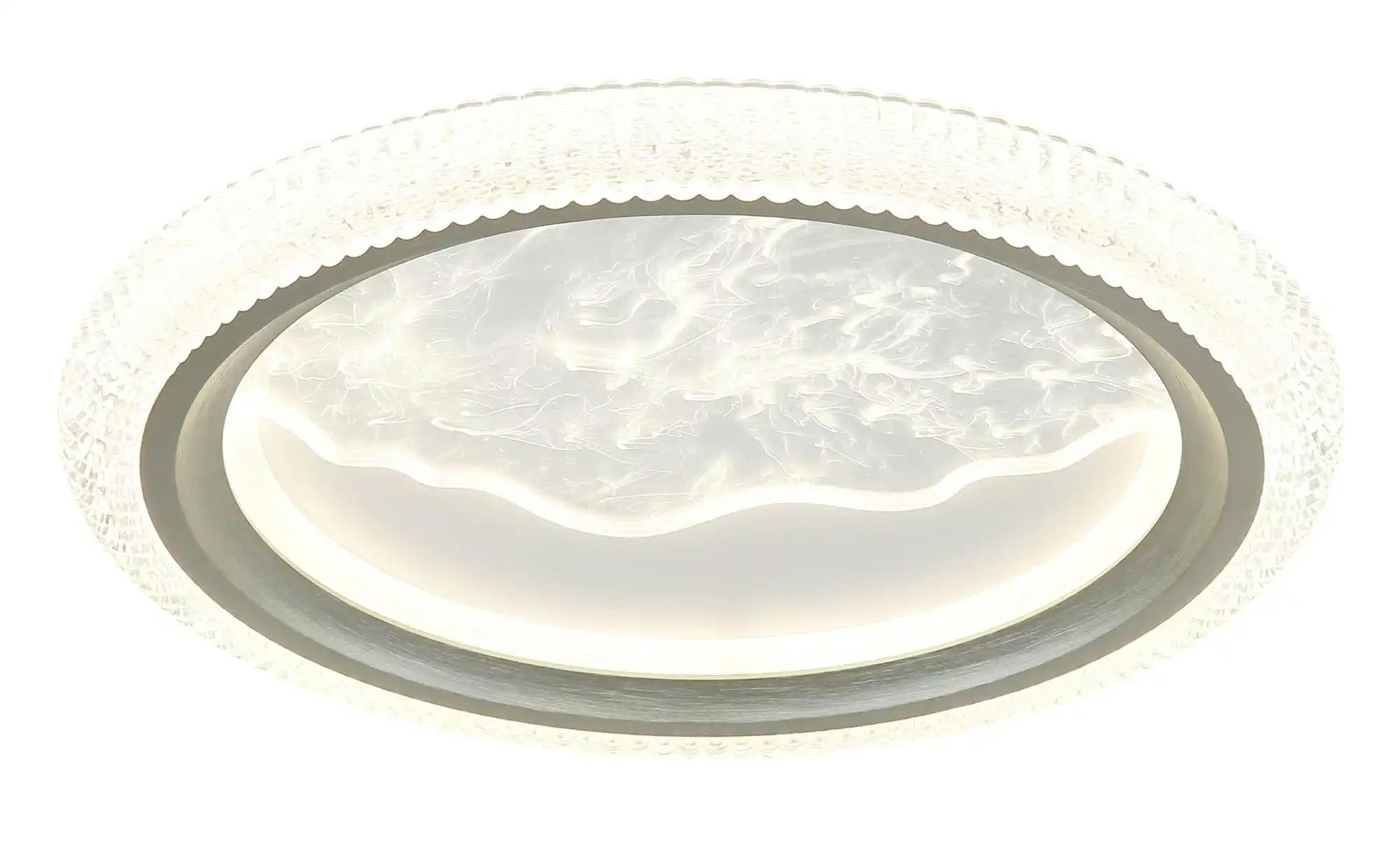 Globo Lighting Deckenleuchte ¦ grau ¦ Maße (cm): H: 5,5 Ø: 39.5 Lampen & Leuchten > Deckenleuchten - Höffner