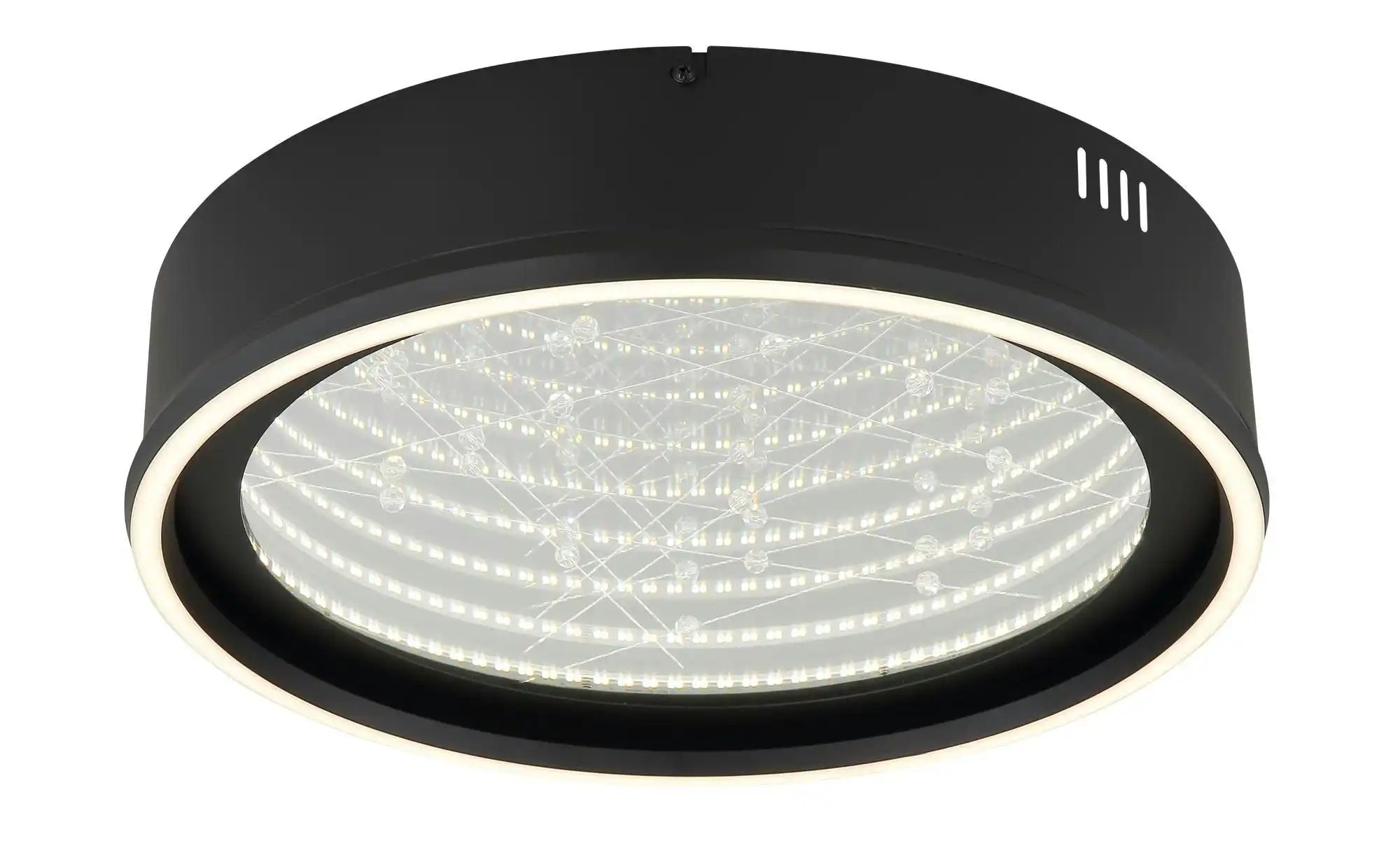 Globo Lighting Deckenleuchte ¦ schwarz ¦ Maße (cm): H: 8,5 Ø: 40 Lampen & Leuchten > Deckenleuchten - Höffner