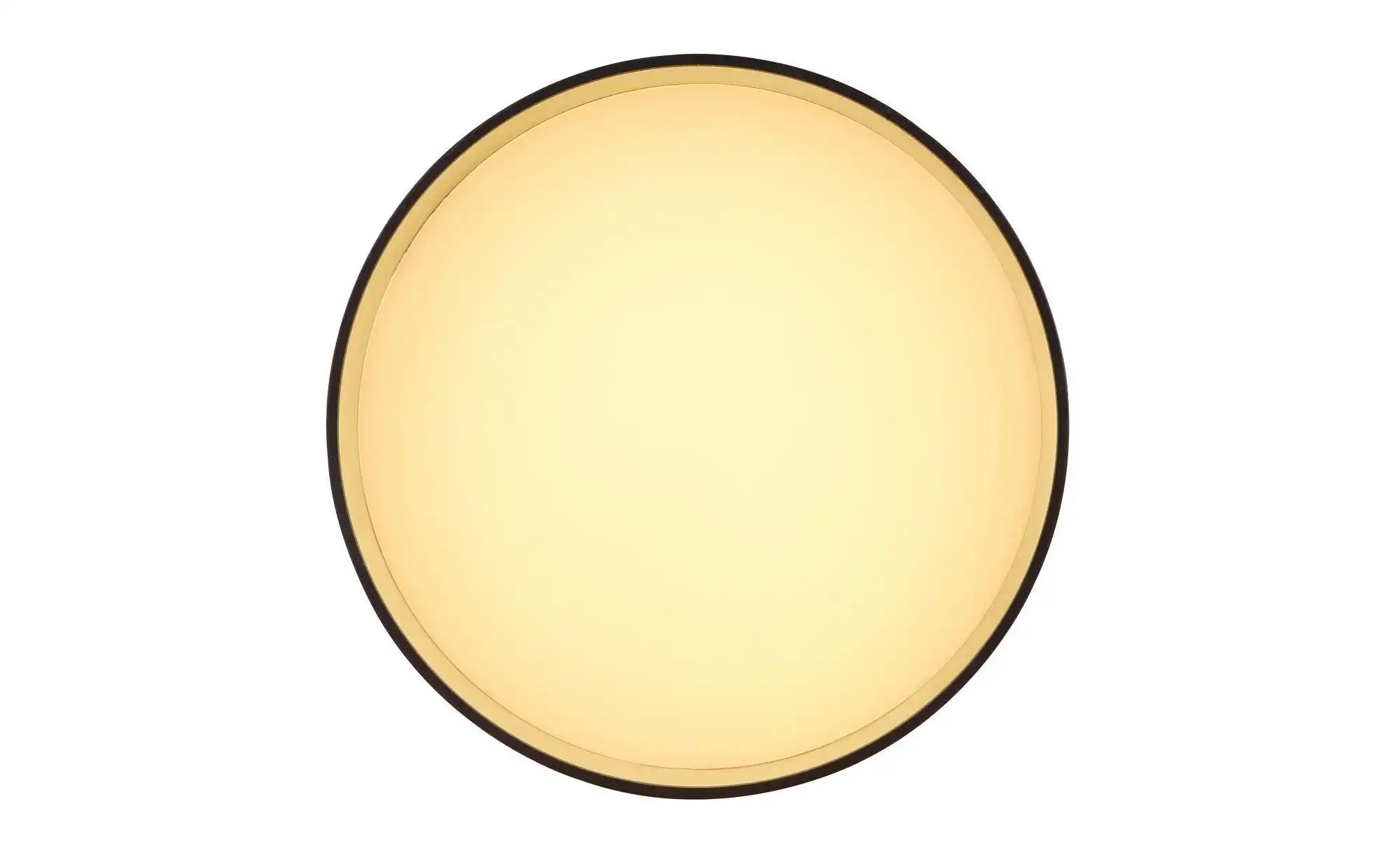 Globo Lighting Deckenleuchte ¦ schwarz ¦ Maße (cm): H: 10,5 Ø: 14 Lampen & Leuchten > Deckenleuchten - Höffner
