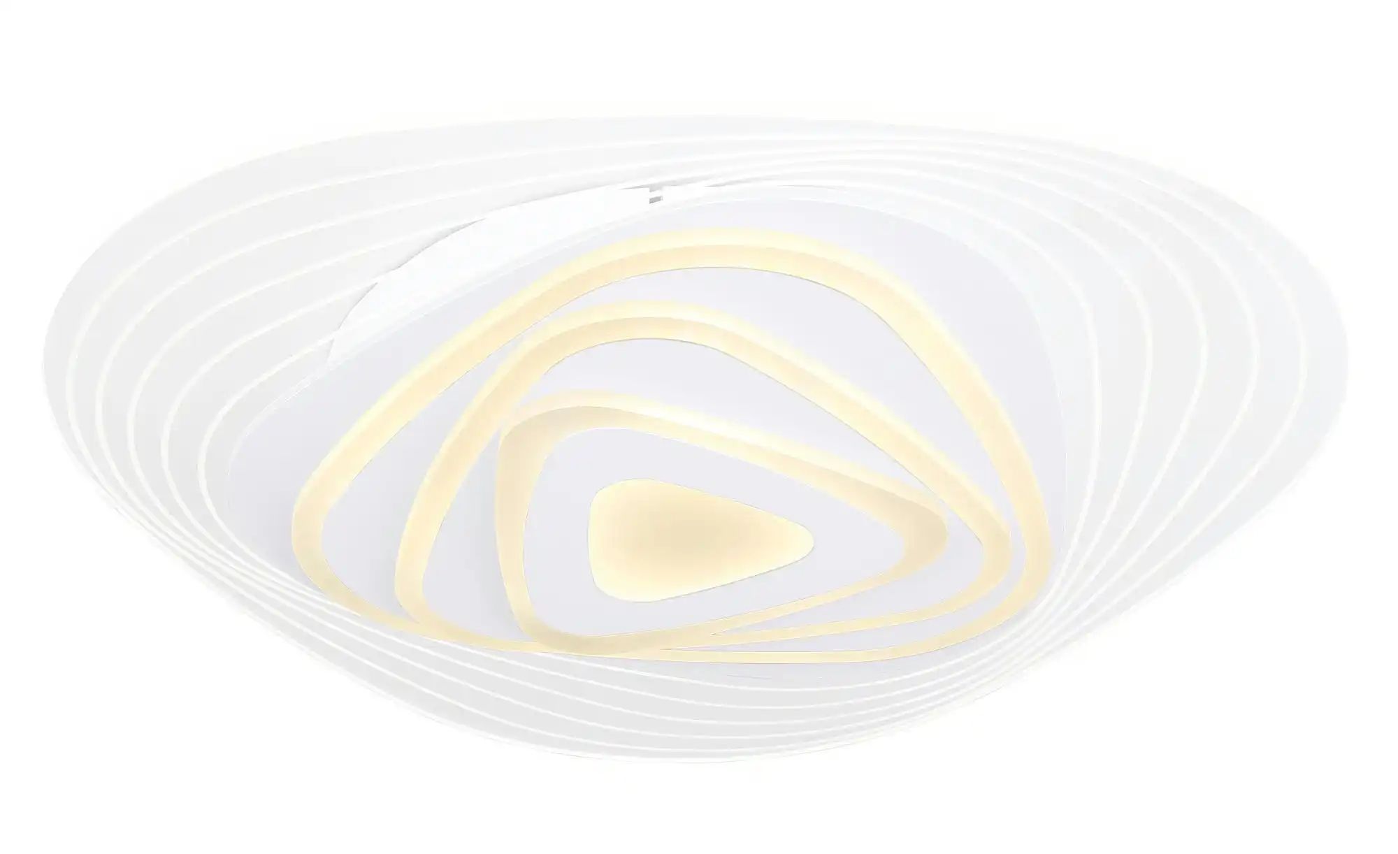 Globo Lighting Deckenleuchte ¦ weiß ¦ Maße (cm): B: 48,8 H: 6,5 Lampen & Leuchten > Deckenleuchten - Höffner