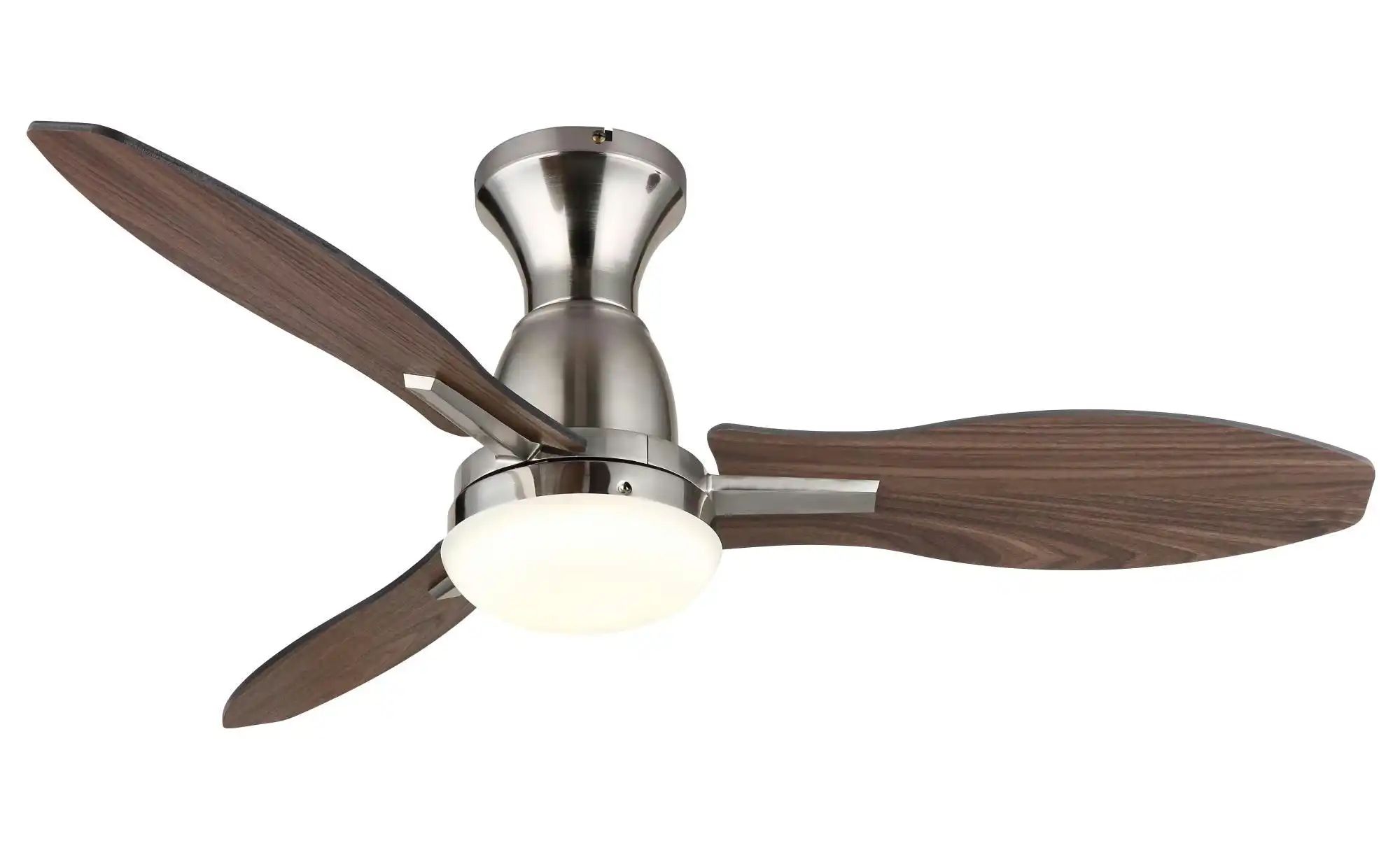 Globo Lighting Deckenventilator ¦ silber ¦ Maße (cm): H: 32,5 Ø: 107 Lampen & Leuchten > Deckenleuchten - Höffner