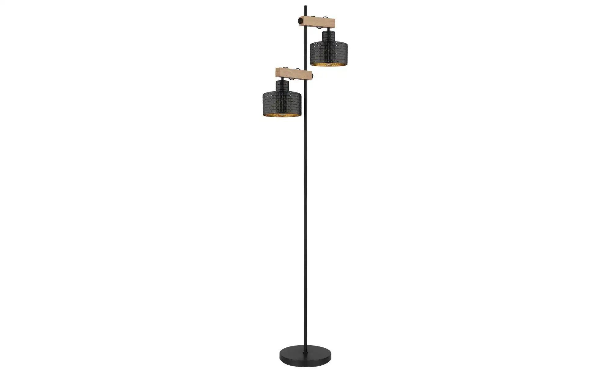 Globo Lighting Stehleuchte ¦ schwarz ¦ Maße (cm): B: 25 H: 168 Lampen & Leuchten > Stehlampen - Höffner