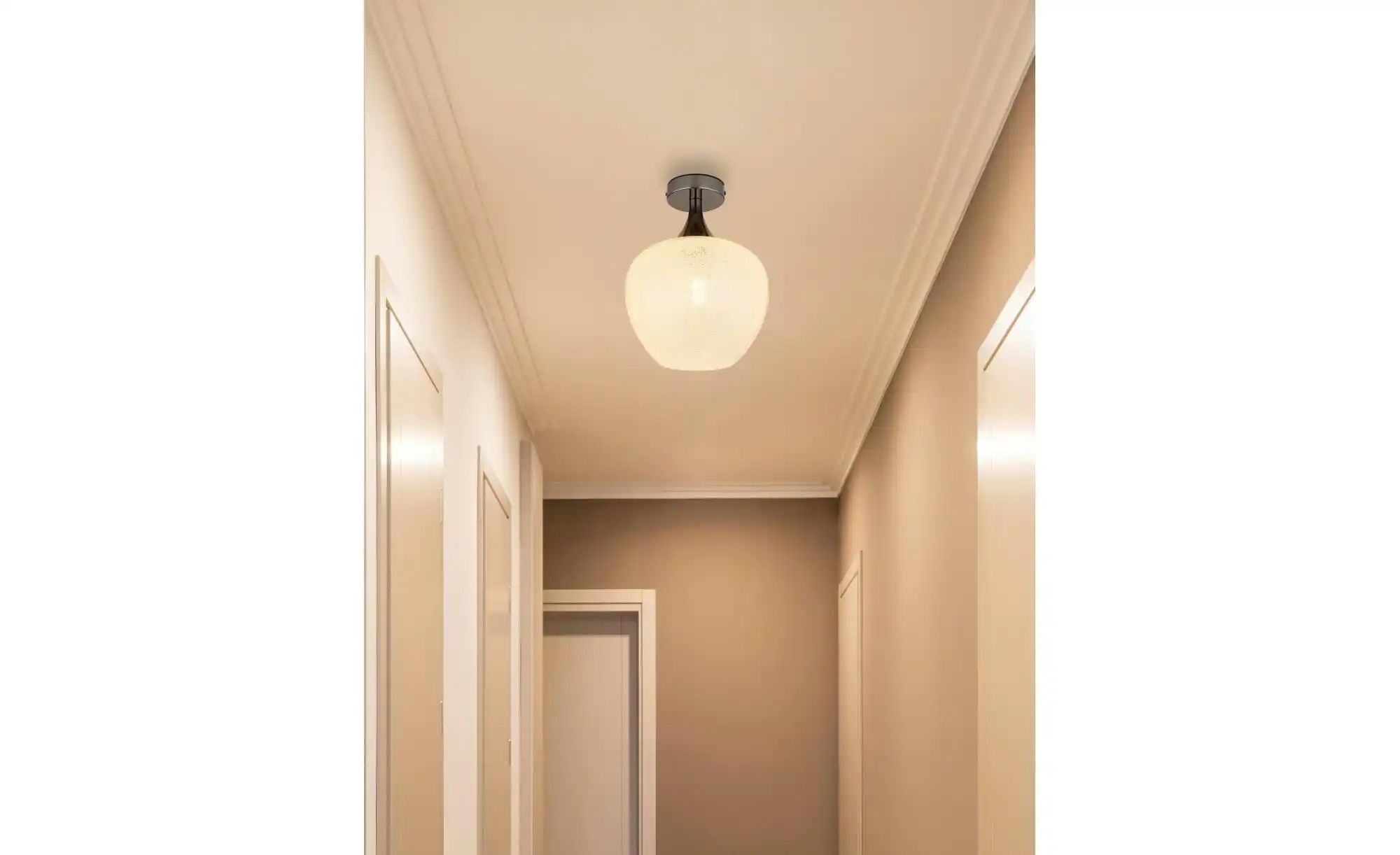 Globo Lighting Deckenleuchte ¦ schwarz ¦ Maße (cm): H: 32 Ø: 24 Lampen & Leuchten > Deckenleuchten - Höffner