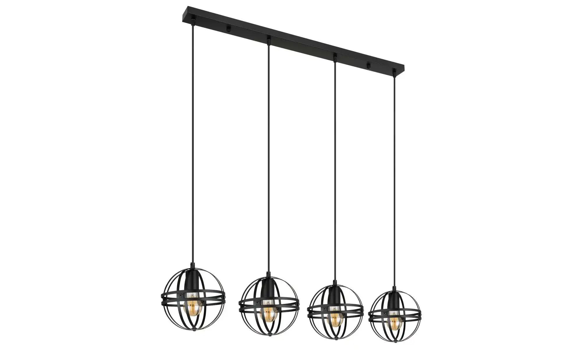 Globo Lighting Hängeleuchte ¦ schwarz ¦ Maße (cm): B: 20 H: 120 Lampen & Leuchten > Hängeleuchten - Höffner