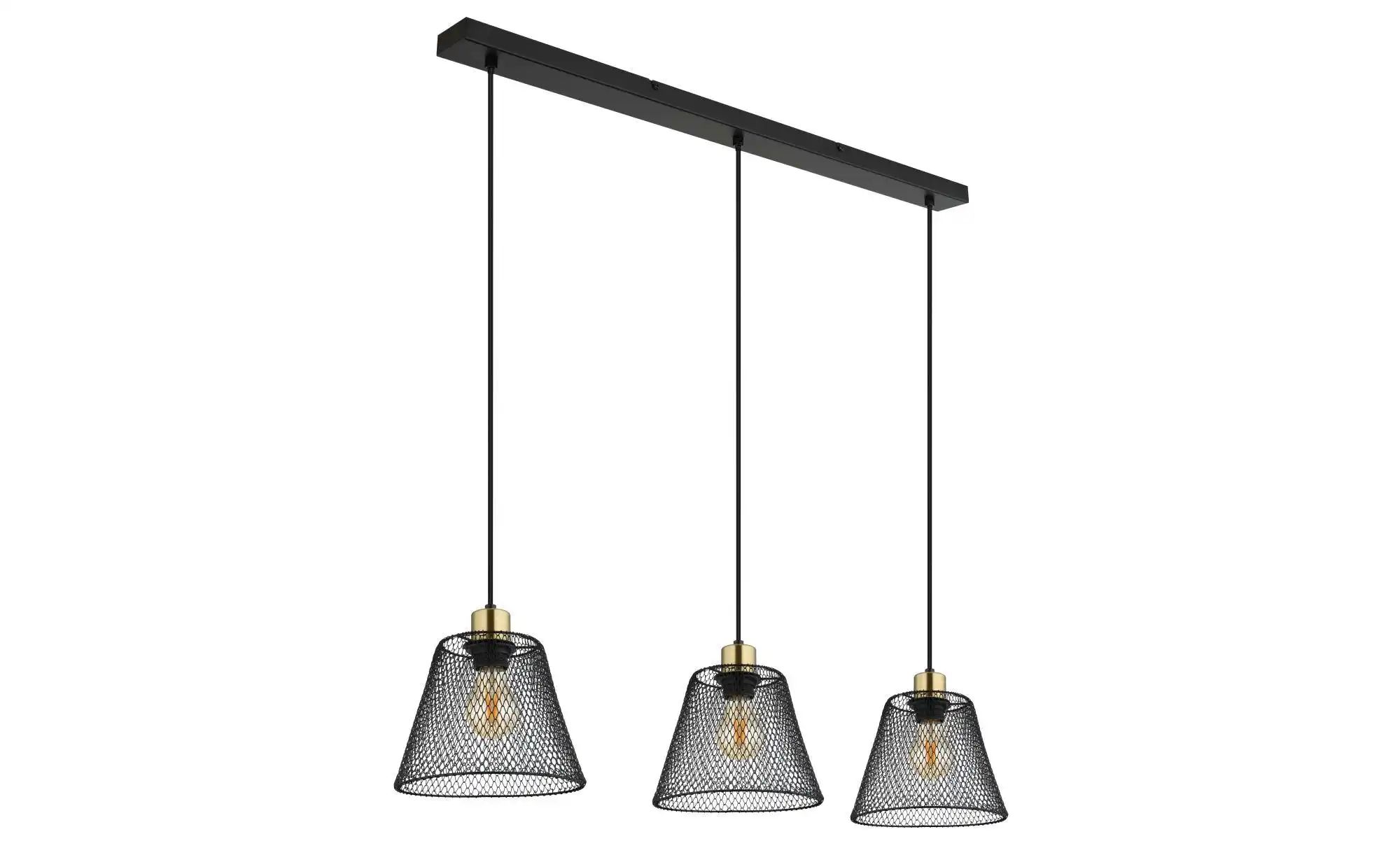 Globo Lighting Hängeleuchte ¦ schwarz ¦ Maße (cm): B: 20 H: 120 Lampen & Leuchten > Hängeleuchten - Höffner