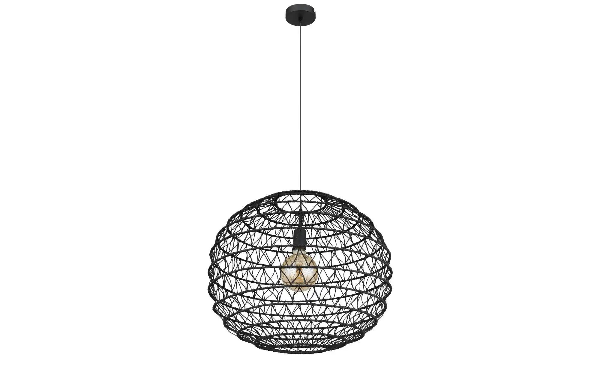 Globo Lighting Hängeleuchte ¦ schwarz ¦ Maße (cm): H: 120 Ø: 59 Lampen & Leuchten > Hängeleuchten - Höffner