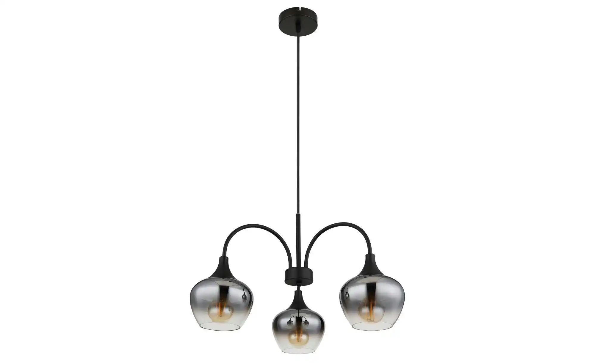 Globo Lighting Hängeleuchte ¦ schwarz ¦ Maße (cm): H: 120 Ø: 55 Lampen & Leuchten > Hängeleuchten - Höffner