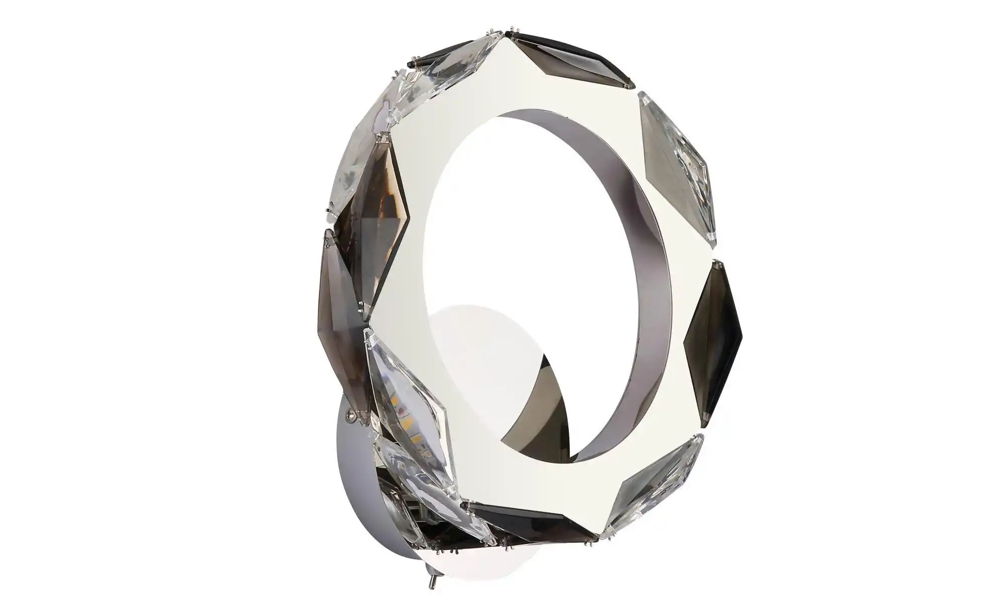Globo Lighting Wandleuchte ¦ silber ¦ Maße (cm): B: 24 H: 25,5 Lampen & Leuchten > Wandleuchten - Höffner