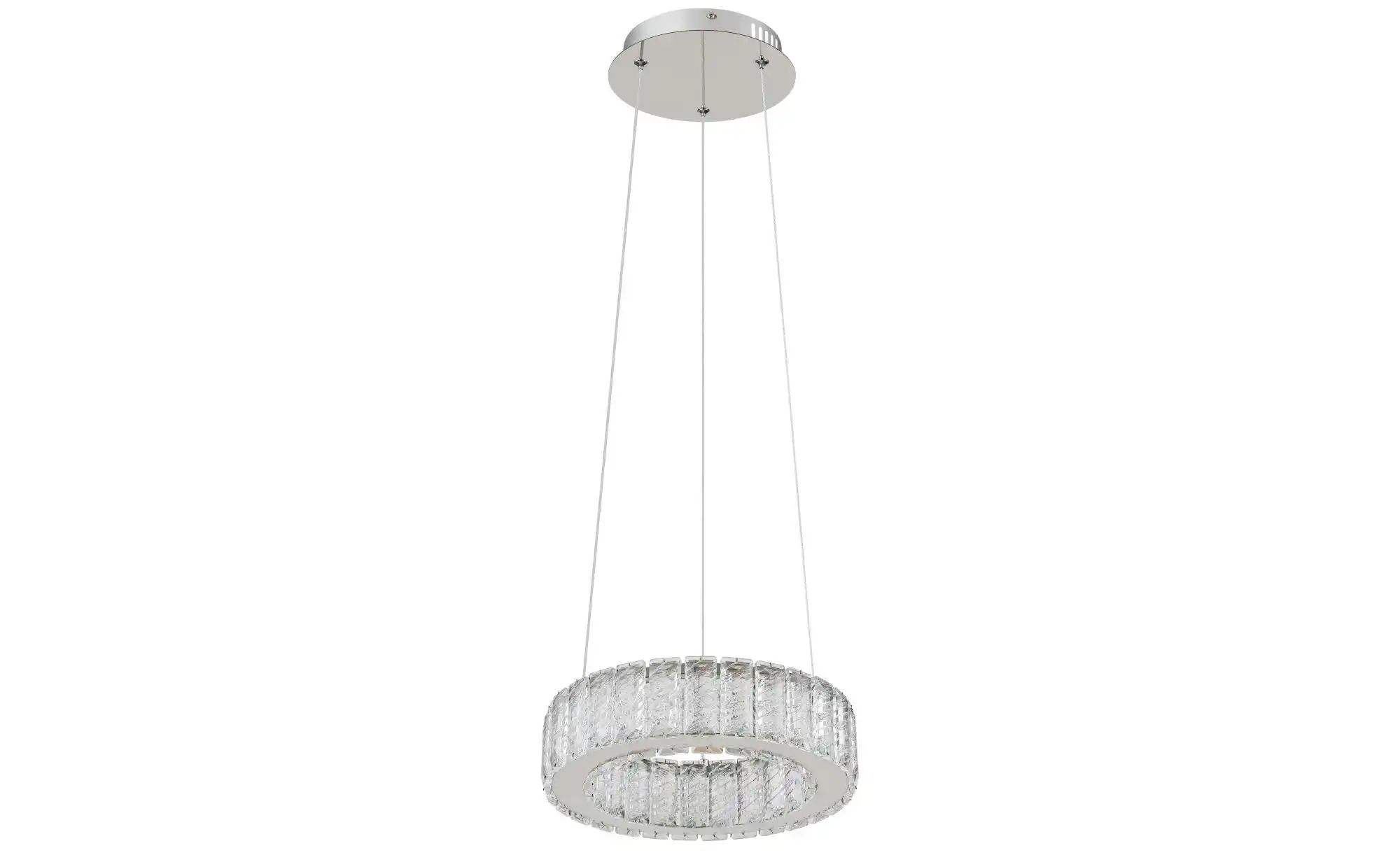 Globo Lighting Hängeleuchte ¦ silber ¦ Maße (cm): H: 120 Ø: 30 Lampen & Leuchten > Hängeleuchten - Höffner