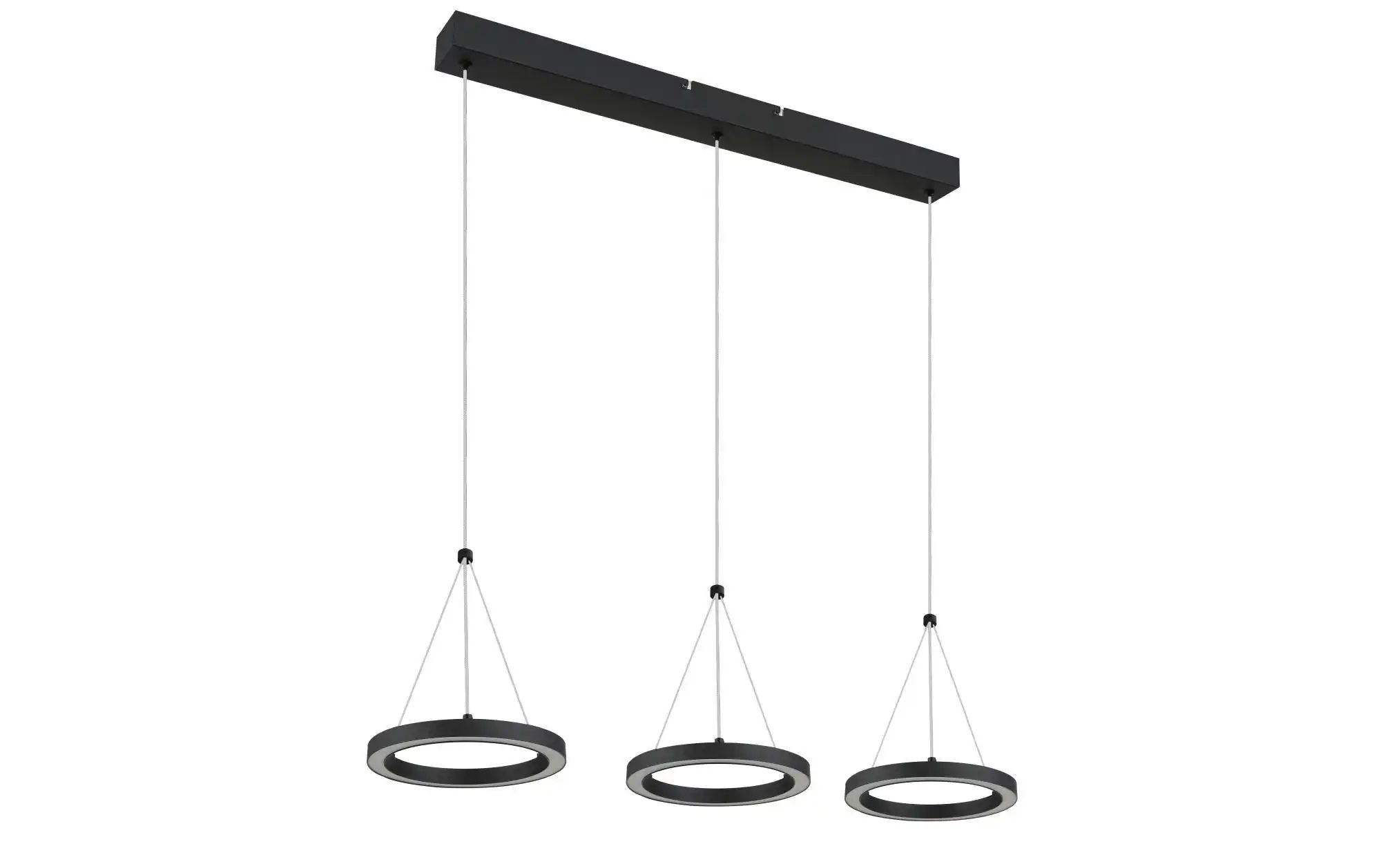 Globo Lighting Hängeleuchte ¦ schwarz ¦ Maße (cm): B: 20 H: 120 Lampen & Leuchten > Hängeleuchten - Höffner