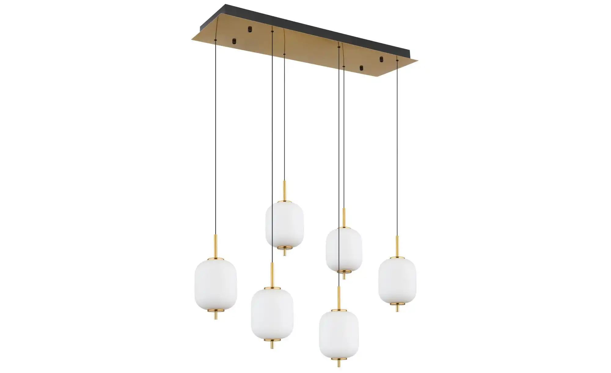 Globo Lighting Hängeleuchte ¦ gold ¦ Maße (cm): B: 29,5 H: 220 Lampen & Leuchten > Hängeleuchten - Höffner