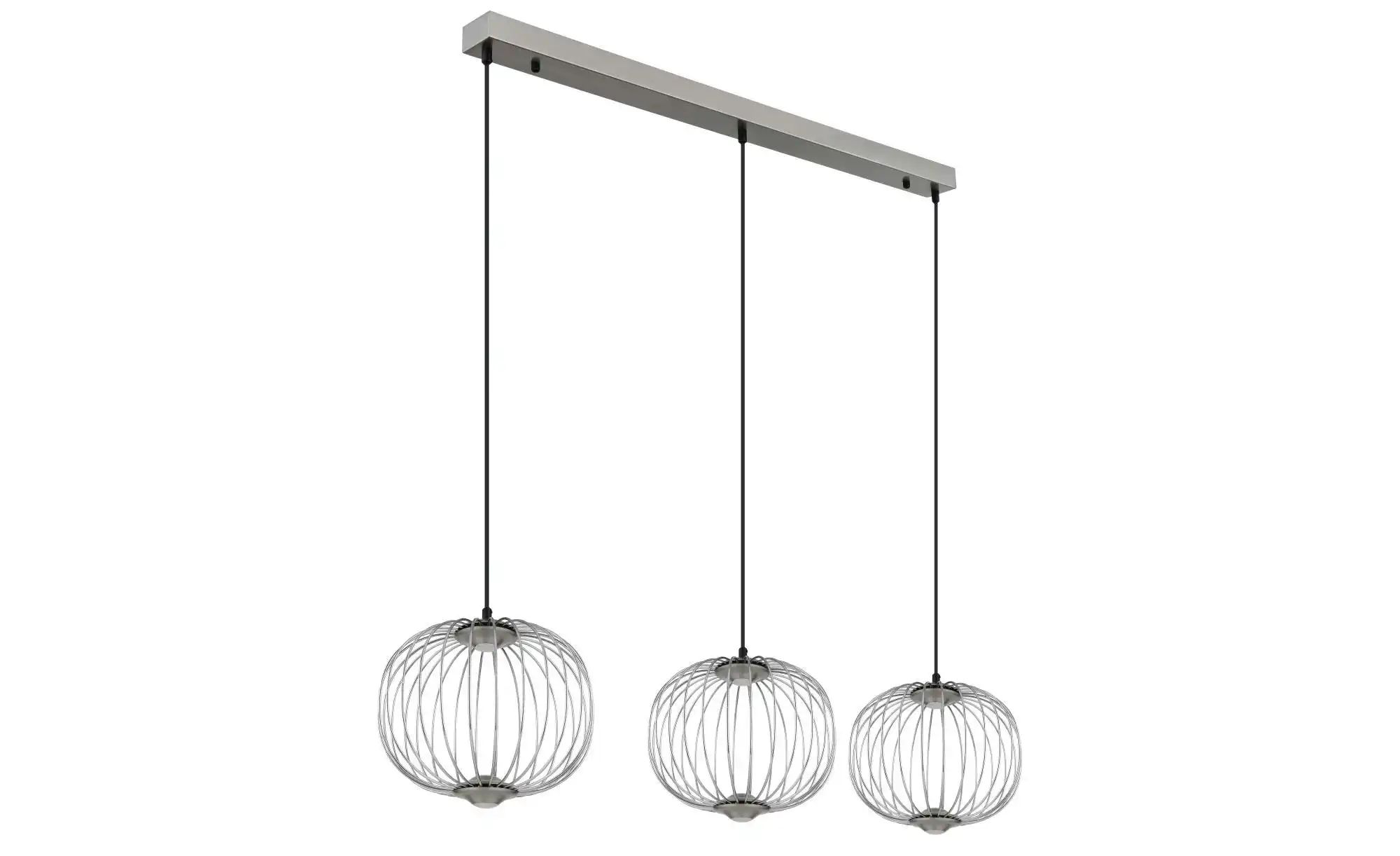 Globo Lighting Hängeleuchte ¦ silber ¦ Maße (cm): B: 30 H: 150 Lampen & Leuchten > Hängeleuchten - Höffner