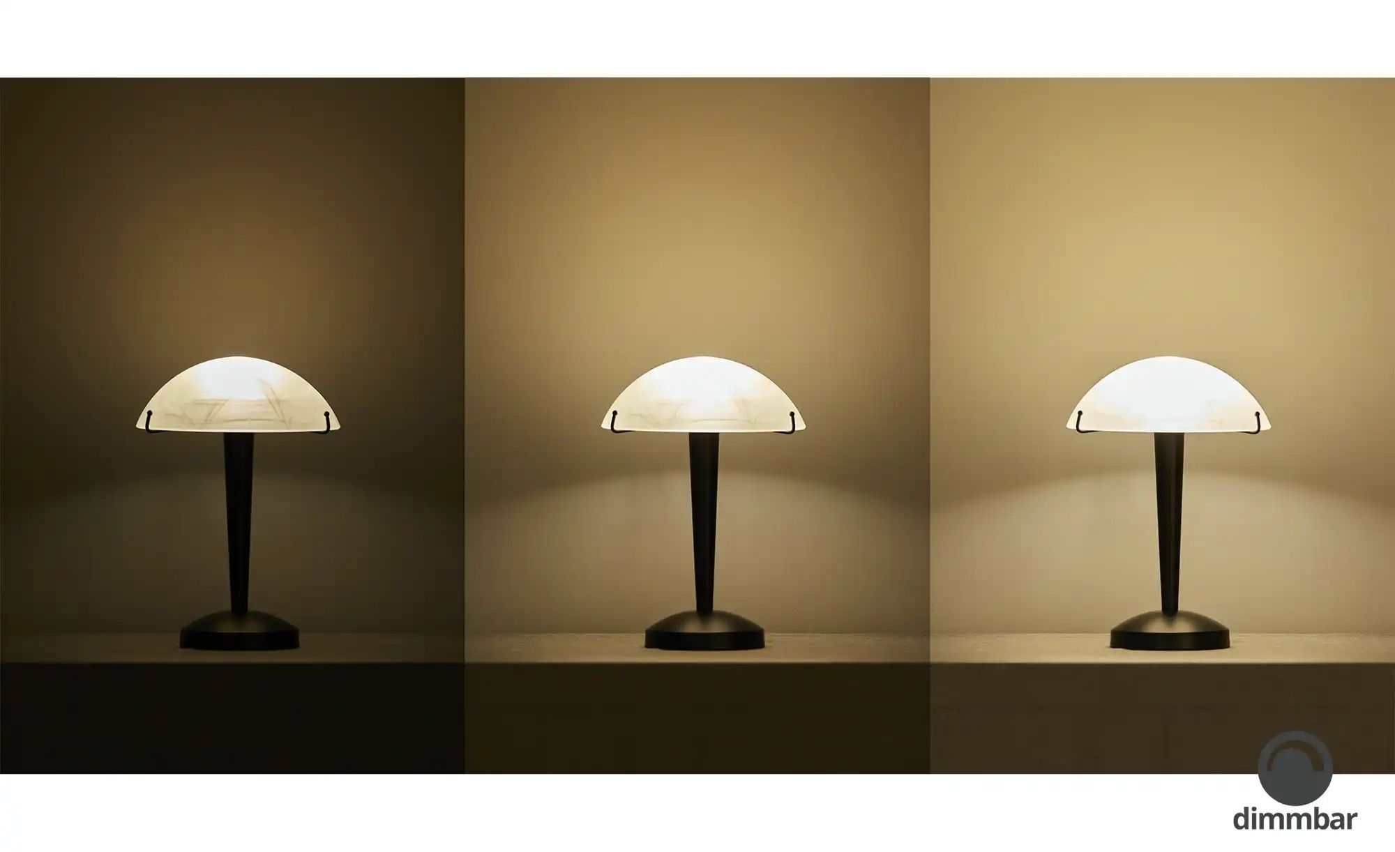 KHG LED-Tischleuchte   ¦ schwarz ¦ Maße (cm): H: 32  Ø: 24 Lampen & Leuchte günstig online kaufen