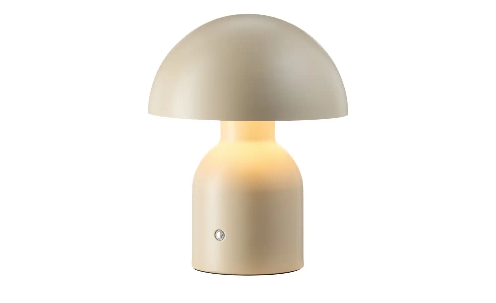 KHG Tischleuchte   ¦ beige ¦ Maße (cm): H: 20  Ø: 25 Lampen & Leuchten > Ti günstig online kaufen