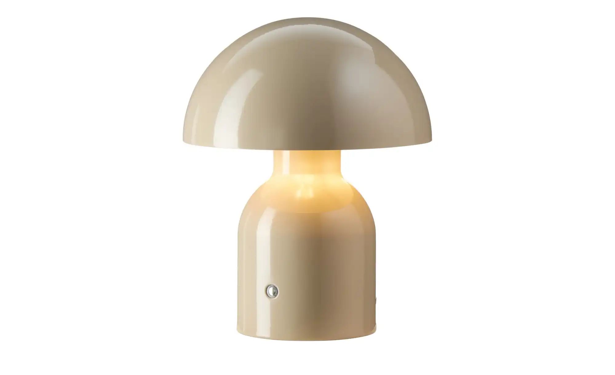 KHG Tischleuchte   ¦ beige ¦ Maße (cm): H: 20  Ø: 25 Lampen & Leuchten > Ti günstig online kaufen