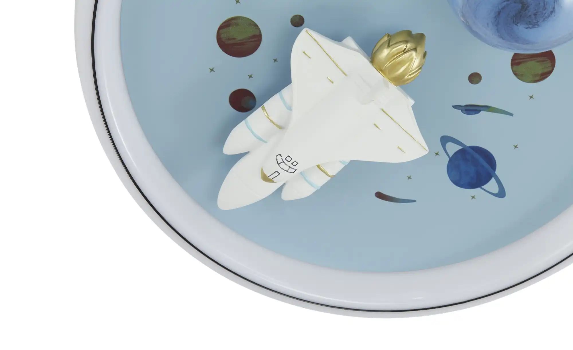 Thumbnail - KHG Deckenleuchte   ¦ blau ¦ Maße (cm): H: 6  Ø: 50 Lampen & Leuchten > Deckenleuchten - Höffner