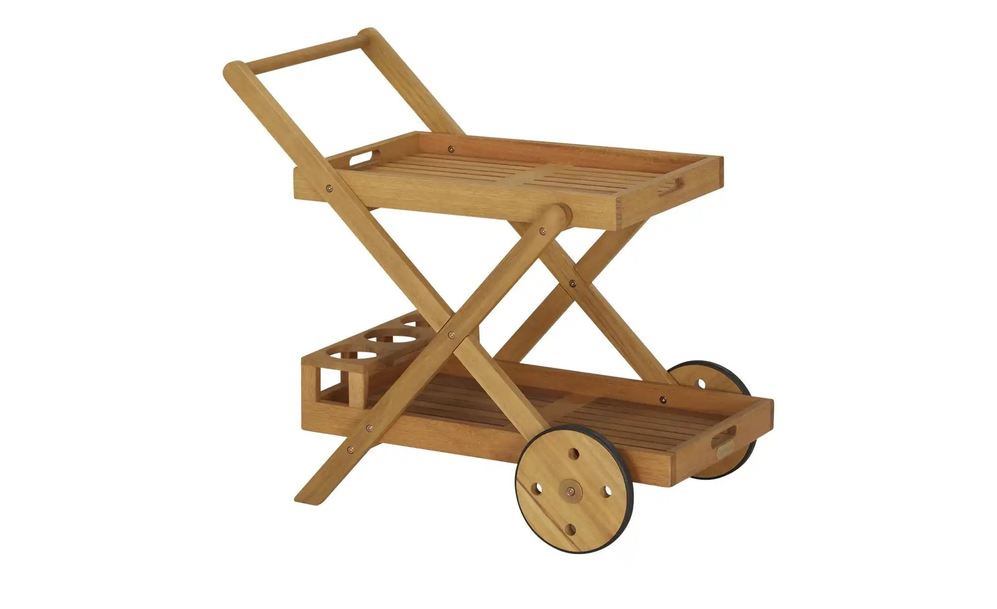 Outdoor-Servierwagen  Holstein ¦ holzfarben ¦ Maße (cm): B: 49 H: 75 T: 82 günstig online kaufen