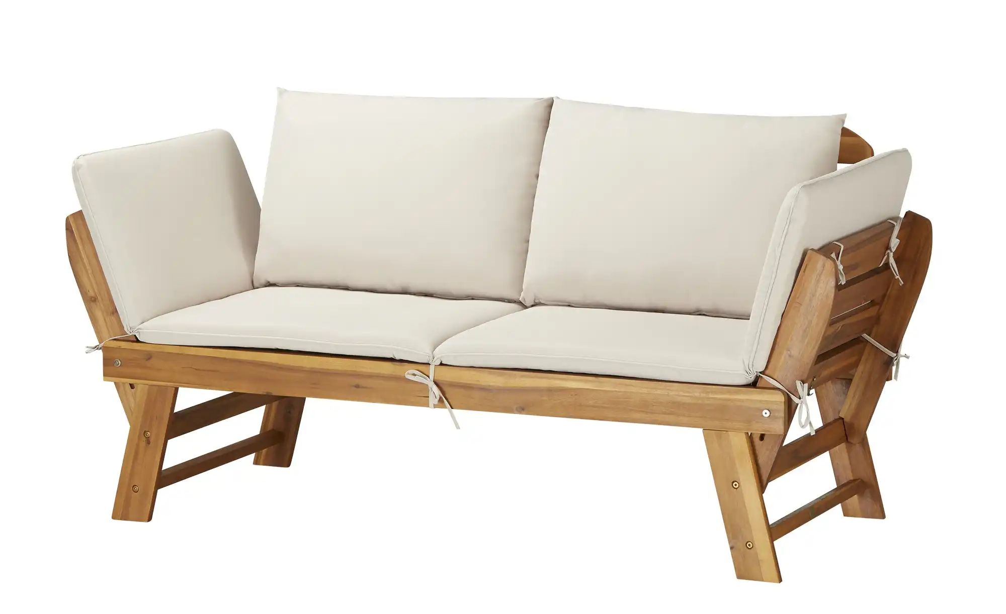 Daybed Sumatra ¦ holzfarben ¦ Maße (cm): B: 190,5 H: 78 T: 66.0 Garten > Gartenmöbel nach Materialien > Holz-Gartenmöbel - Höffner