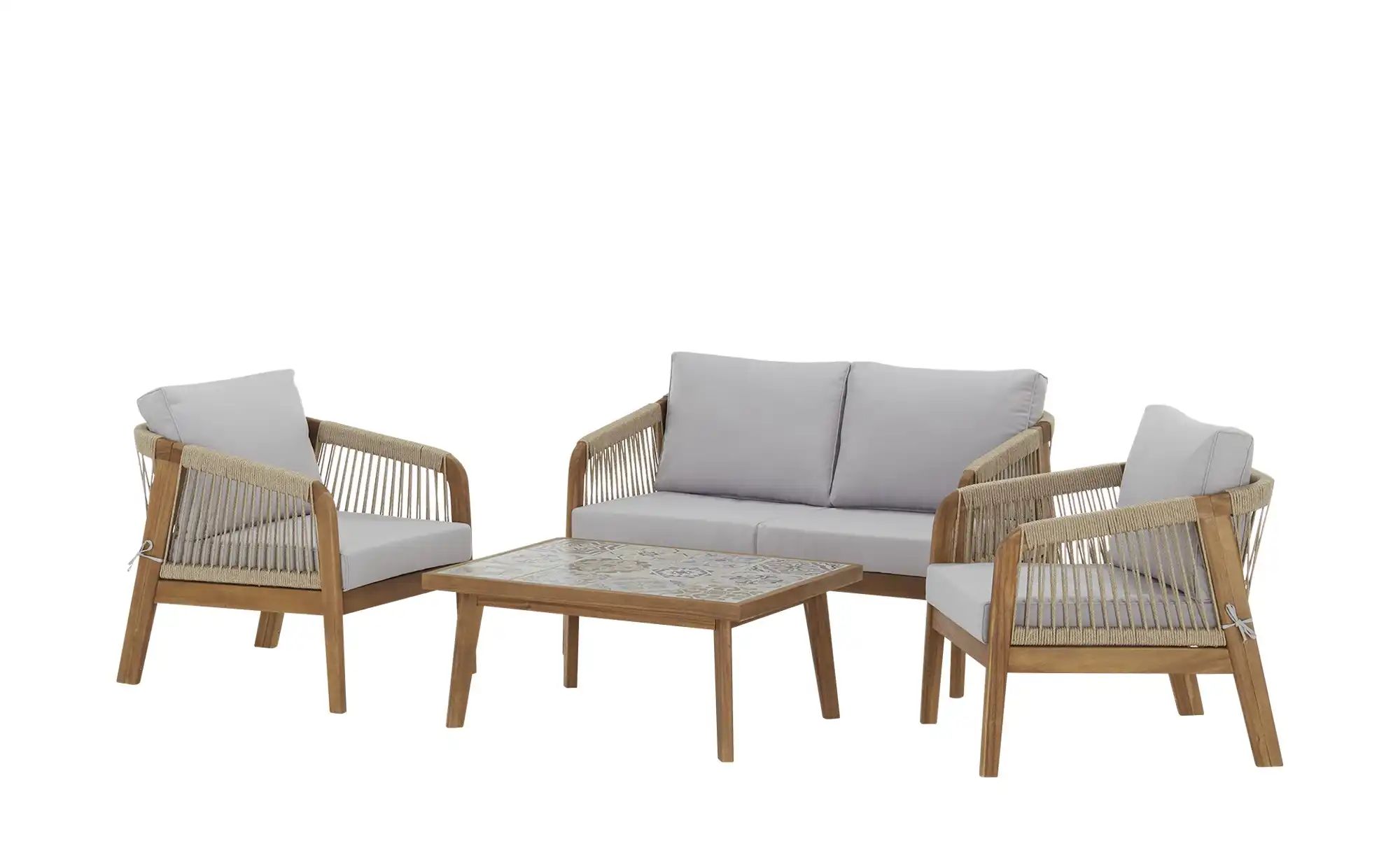 Sofa-Set  Venezia ¦ holzfarben Garten > Gartenmöbel > Gartenmöbelsets - Höf günstig online kaufen