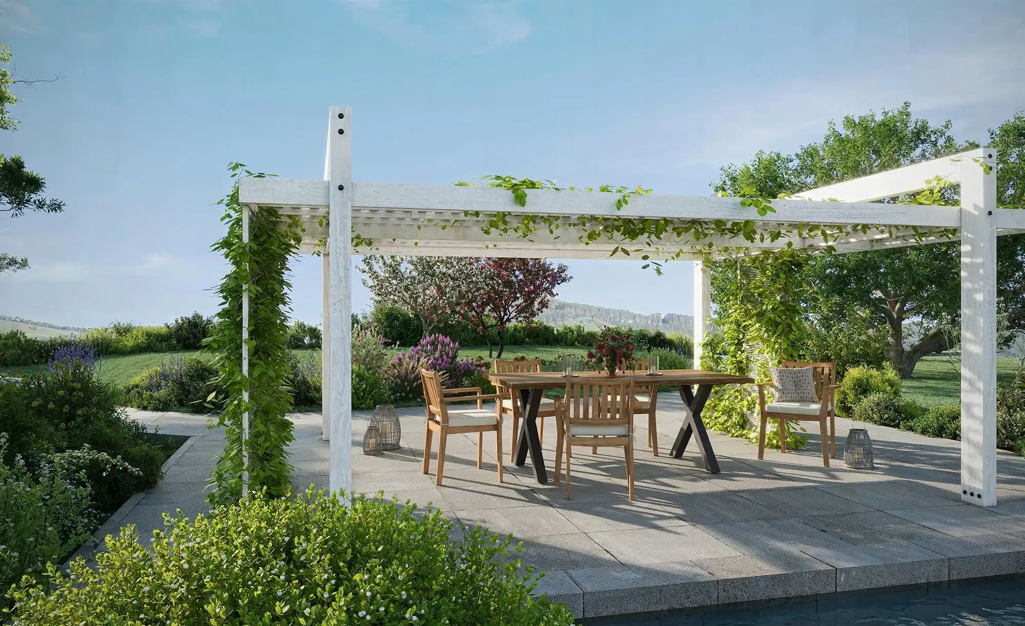 Yorkshire Gartenstuhl  Skagen ¦ Maße (cm): B: 56 H: 84 T: 58.5 Garten > Gar günstig online kaufen