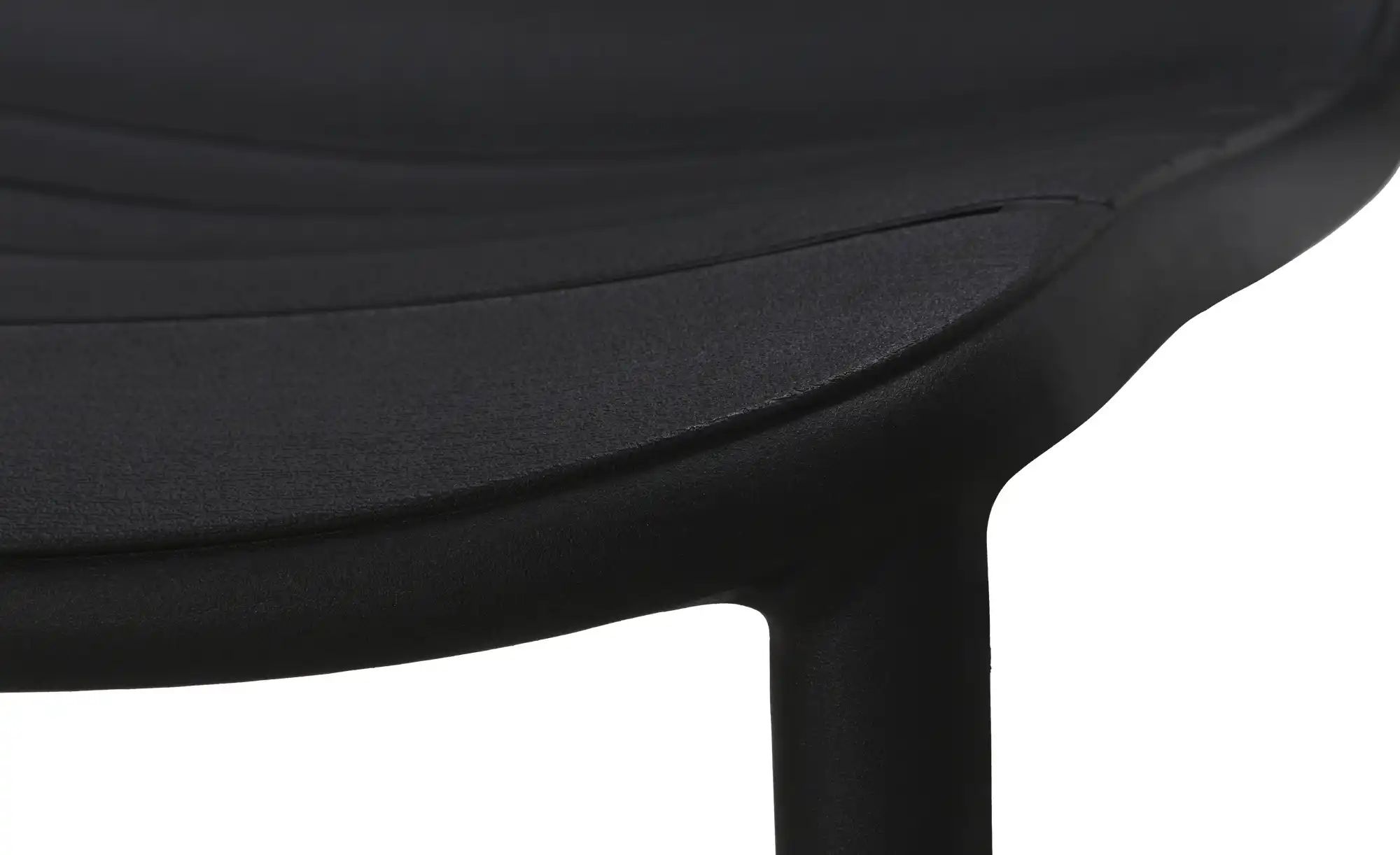 Thumbnail - Stapelstuhl  Cervo ¦ schwarz ¦ Maße (cm): B: 43 H: 80,5 T: 56.5 Garten > Gartenmöbel > Gartenstühle - Höffner