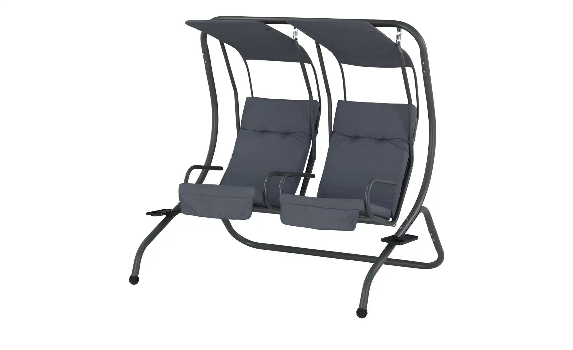 Hollywoodschaukel  Twinnie ¦ grau ¦ Maße (cm): B: 175 H: 172,5 T: 134.0 Gar günstig online kaufen