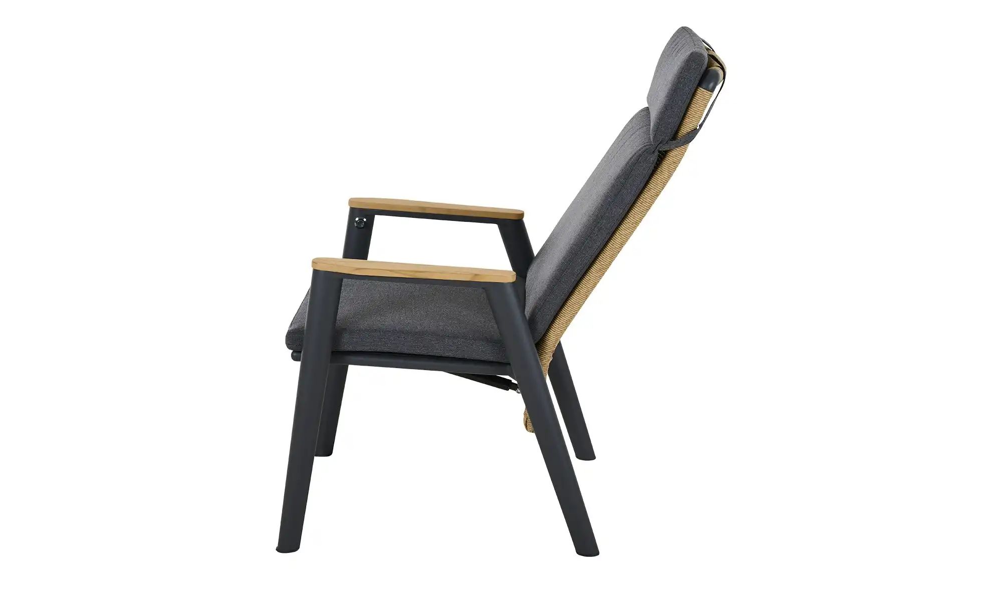 Thumbnail - Siena Garden Dining-Sessel  Roma ¦ grau ¦ Maße (cm): B: 60,5 H: 108 T: 83.0 Garten > Gartenmöbel > Gartensessel - Höffne...