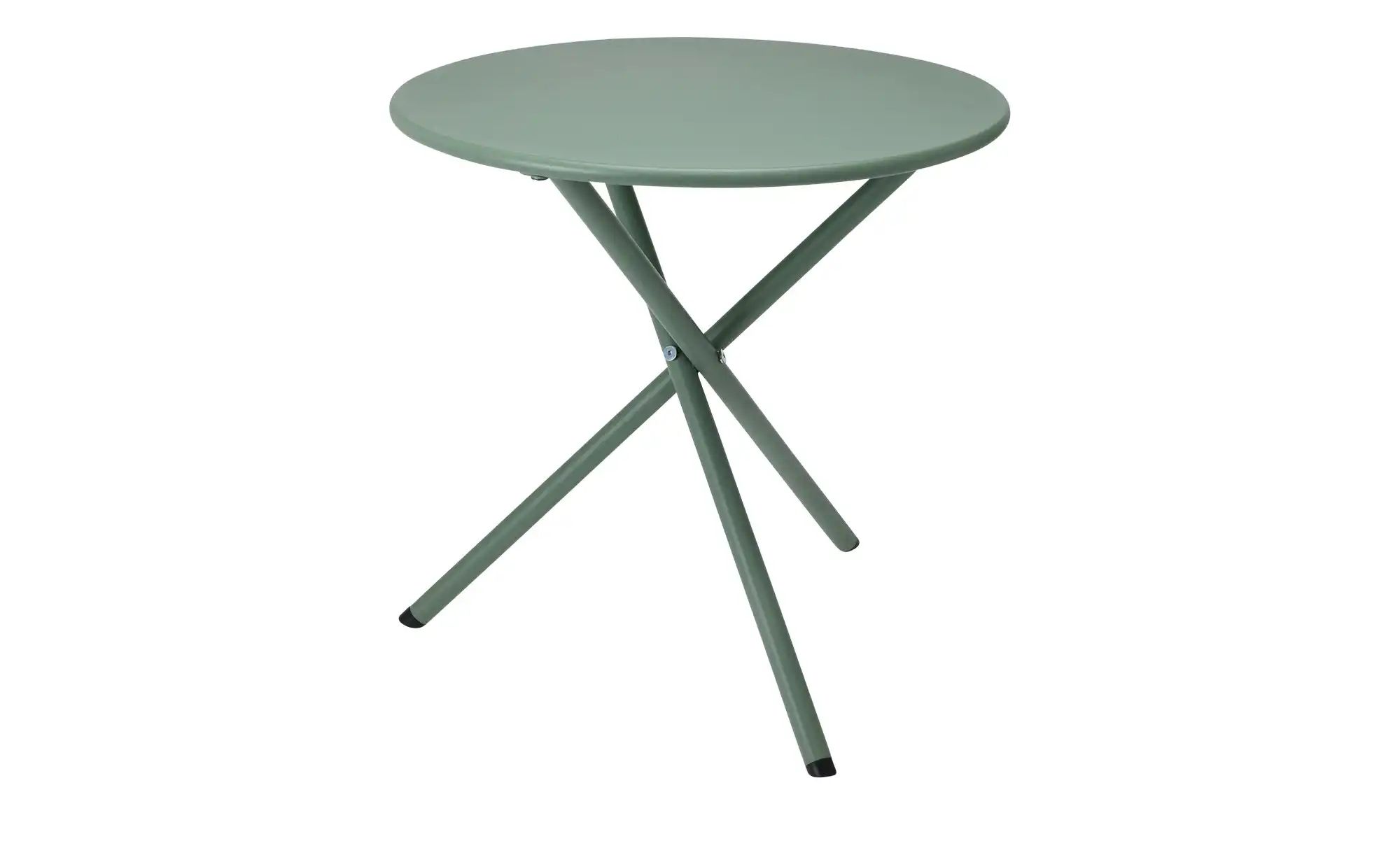 Beistelltisch  Arnheim ¦ grün ¦ Maße (cm): H: 50  Ø: 48 Garten > Gartenmöbe günstig online kaufen