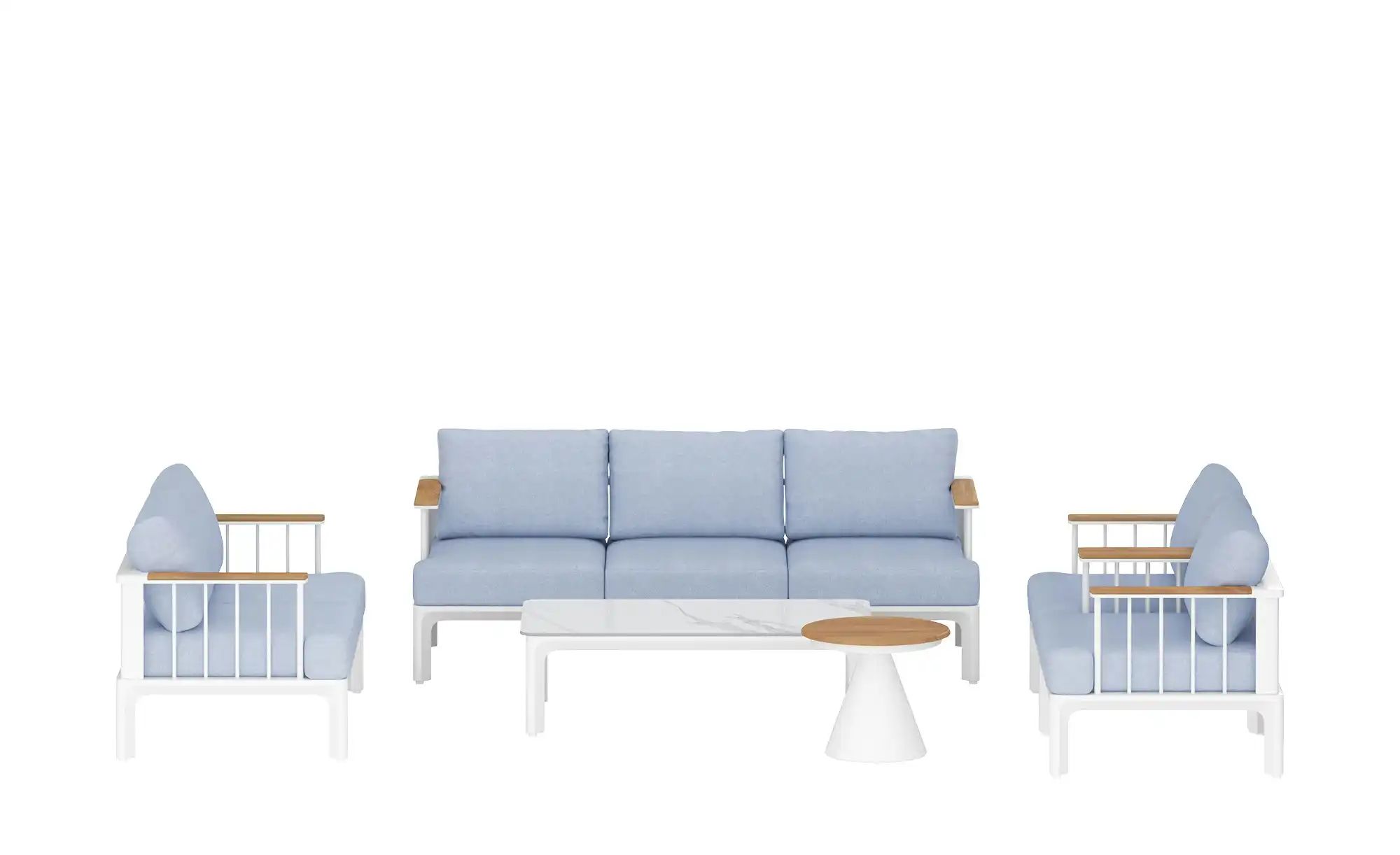 Thumbnail - a casa mia Lounge-Gruppe Bordeaux Garten > Gartenmöbel > Gartenmöbelsets - Höffner