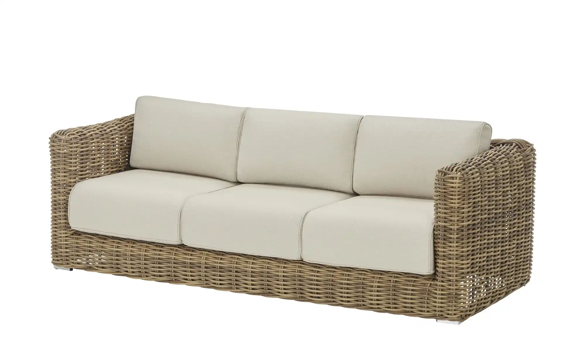 3-Sitzer Sofa  Curacao ¦ braun ¦ Maße (cm): B: 223 H: 70 T: 89 Garten > Gar günstig online kaufen