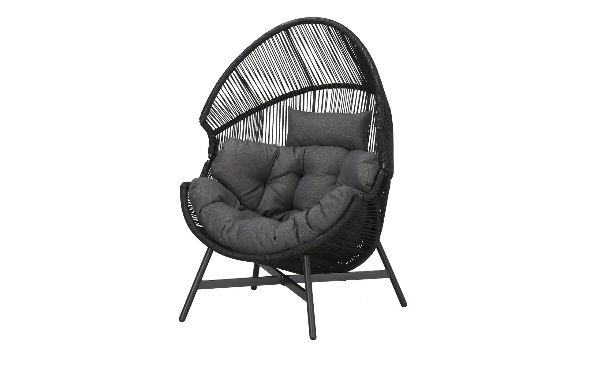 Lounge-Sessel  Benny ¦ schwarz ¦ Maße (cm): B: 98 H: 142 T: 100.0 Garten > günstig online kaufen
