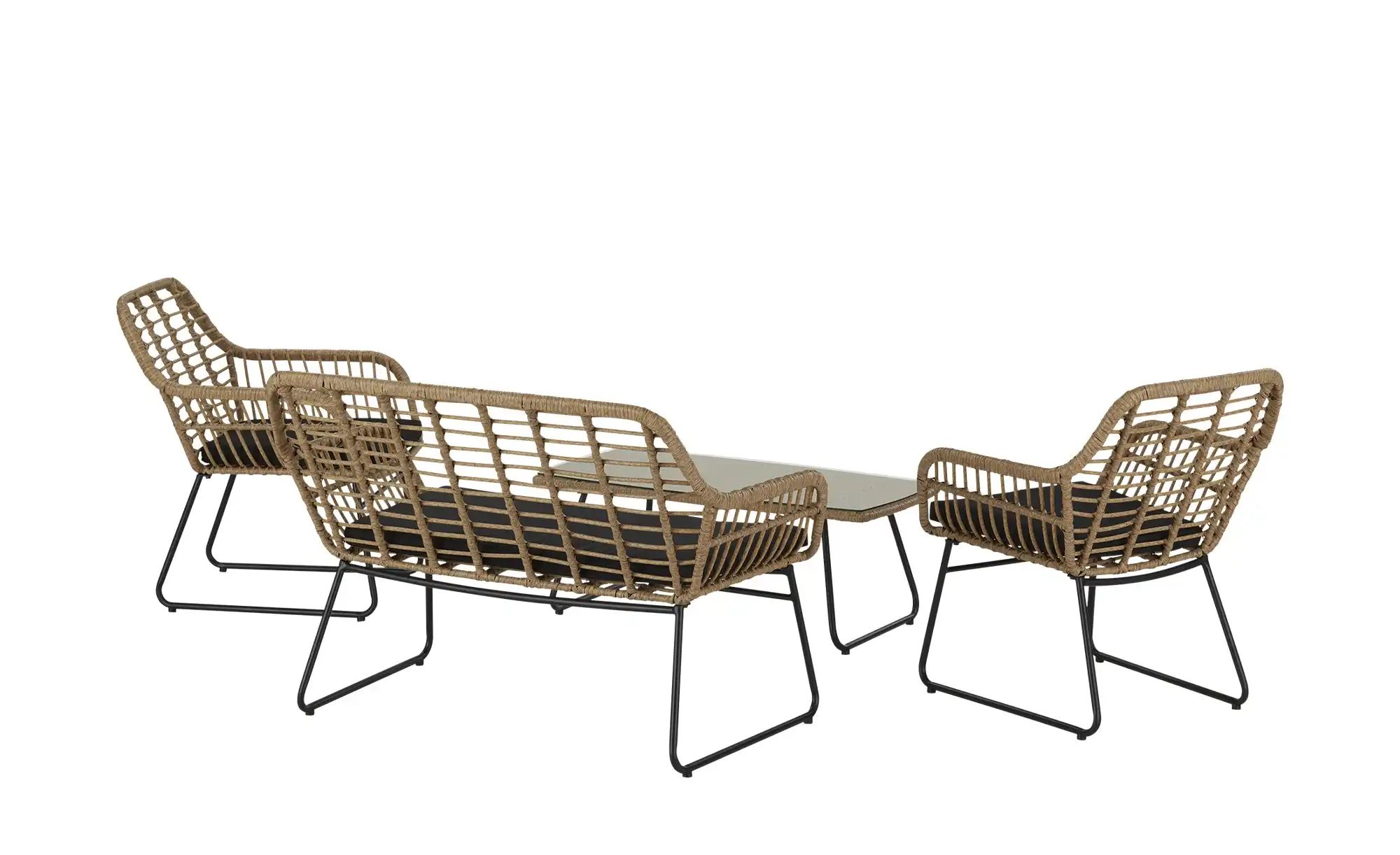 Thumbnail - Lounge-Set 4-teilig Sardinien ¦ holzfarben Garten > Gartenmöbel > Gartenmöbelsets - Höffner