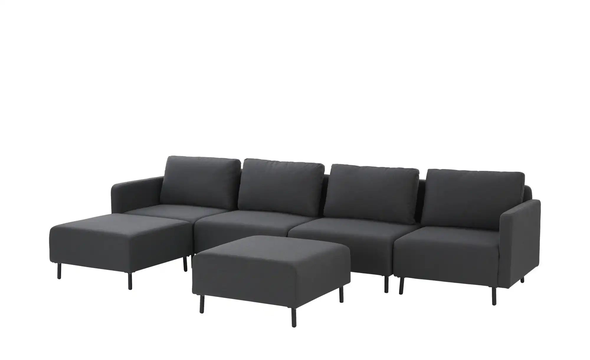 Lounge-Set  Holly ¦ grau Garten > Gartenmöbel > Gartenmöbelsets - Höffner günstig online kaufen