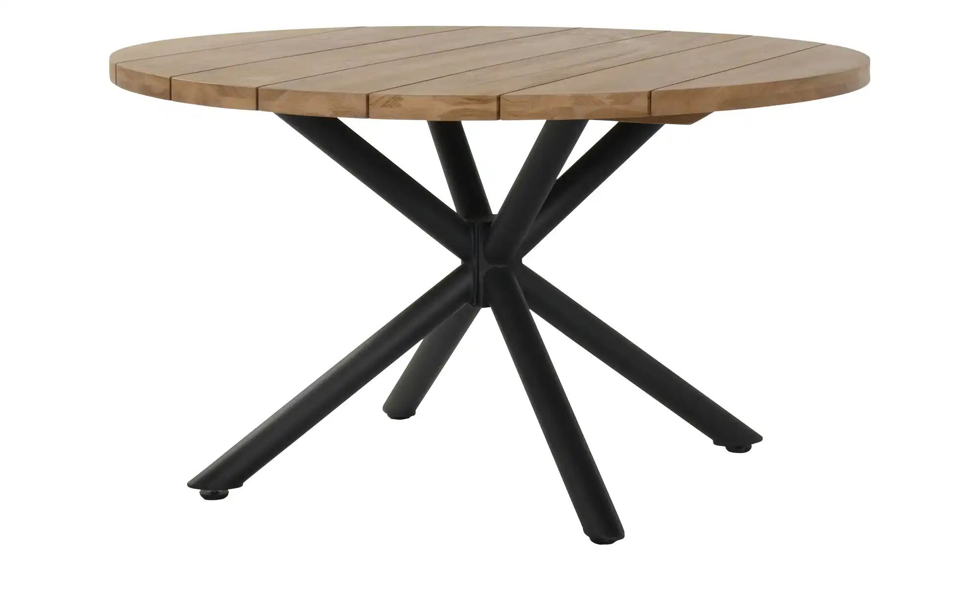 Thumbnail - SCHÖNER WOHNEN Kollektion Tisch Saba ¦ holzfarben ¦ Maße (cm): H: 76 Ø: 130 Garten > Gartenmöbel > Gartentische - Höff...