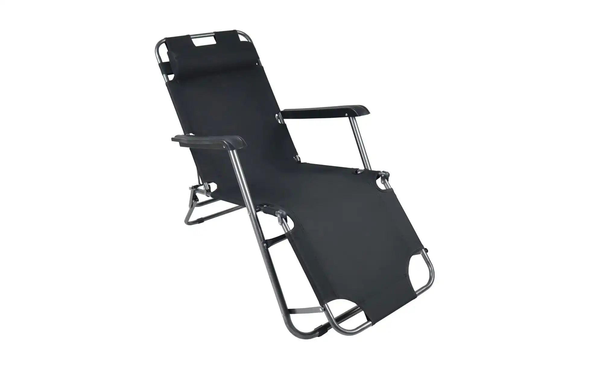 Sonnenliege    schwarz  Maße (cm): B: 60 H: 27 | 04051814436284