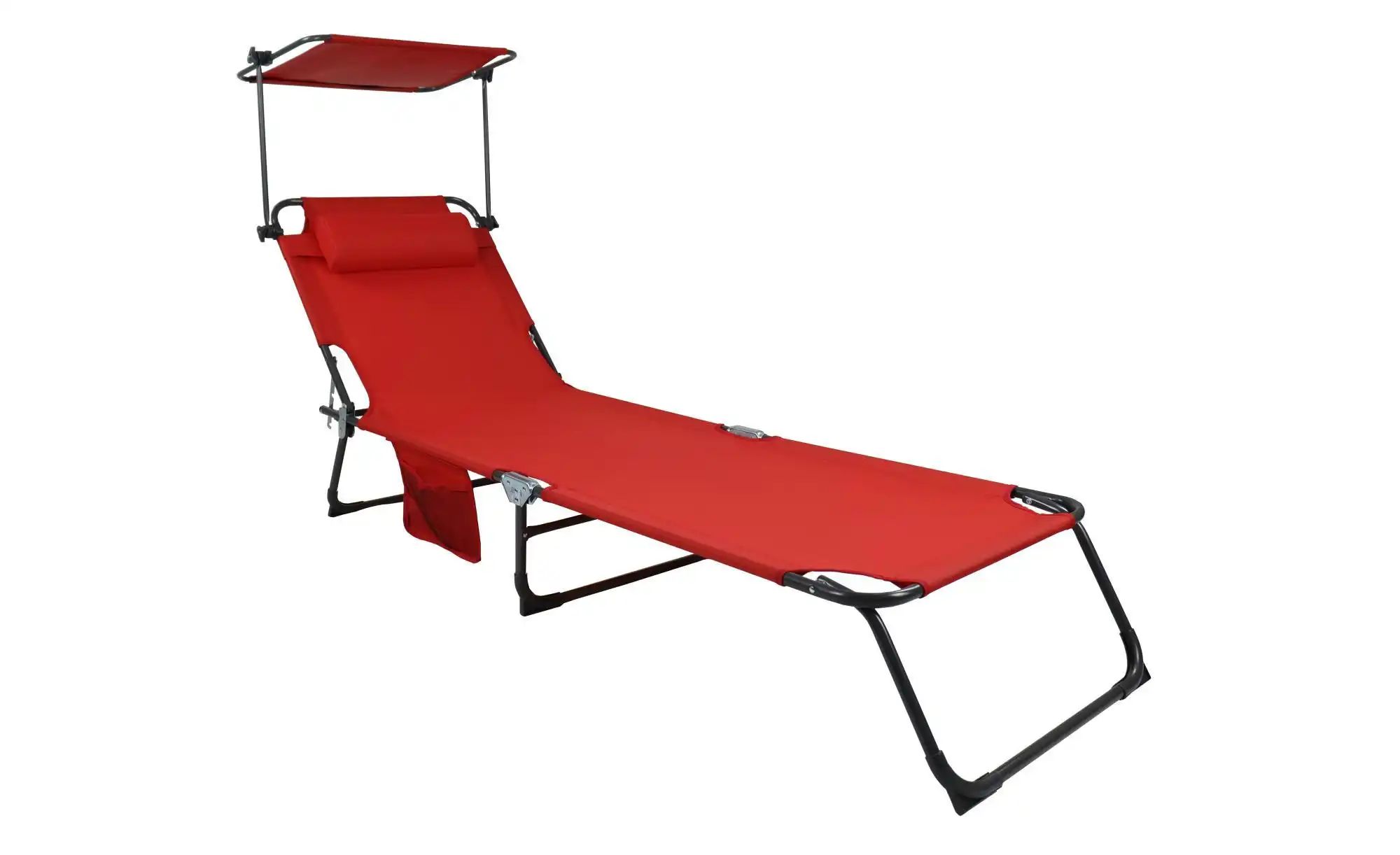 Sonnenliege    rot  Maße (cm): B: 55 H: 24 | 04051814436345