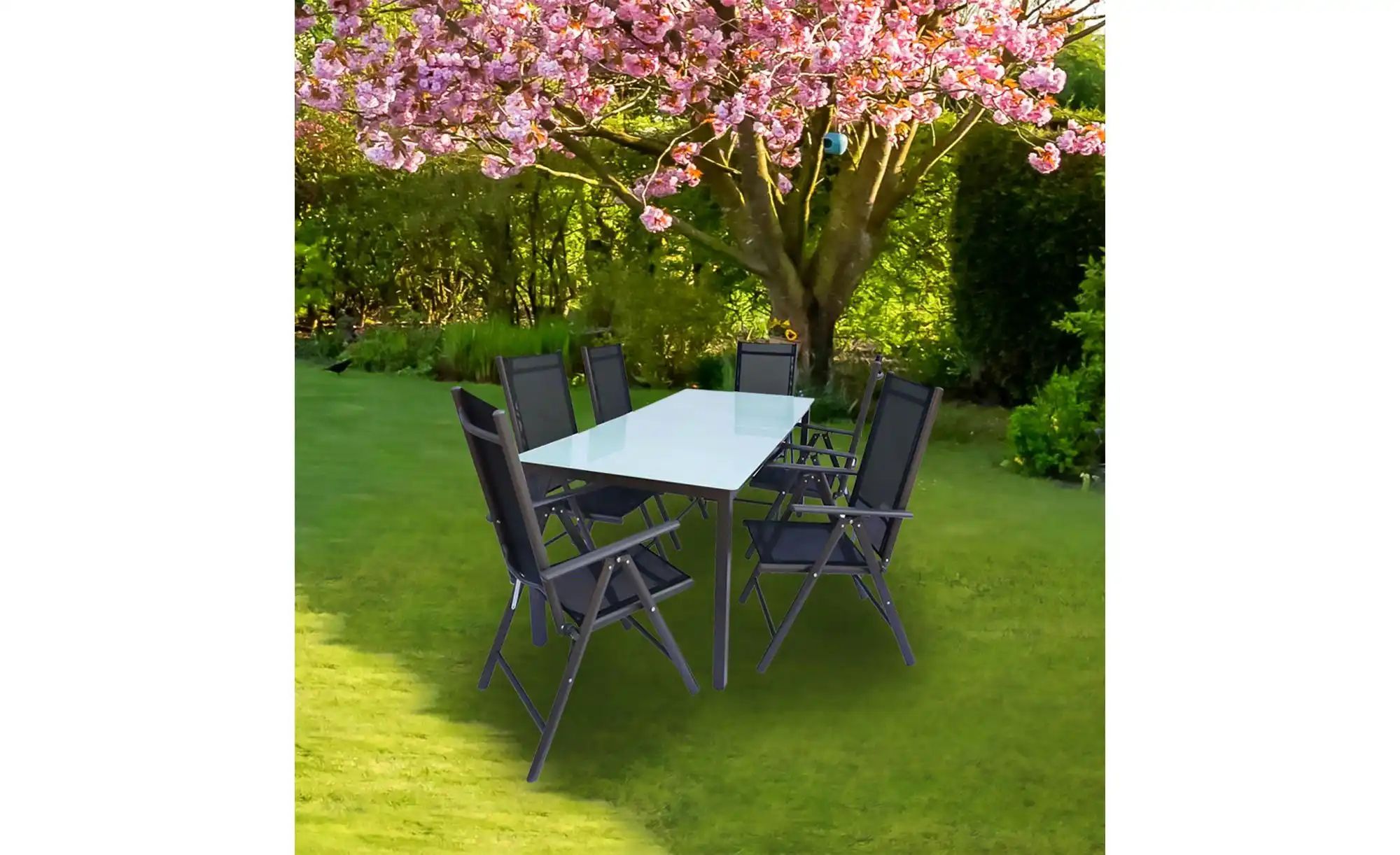 Tisch   ¦ schwarz ¦ Maße (cm): B: 90 H: 73 Garten > Gartenmöbel > Gartentis günstig online kaufen