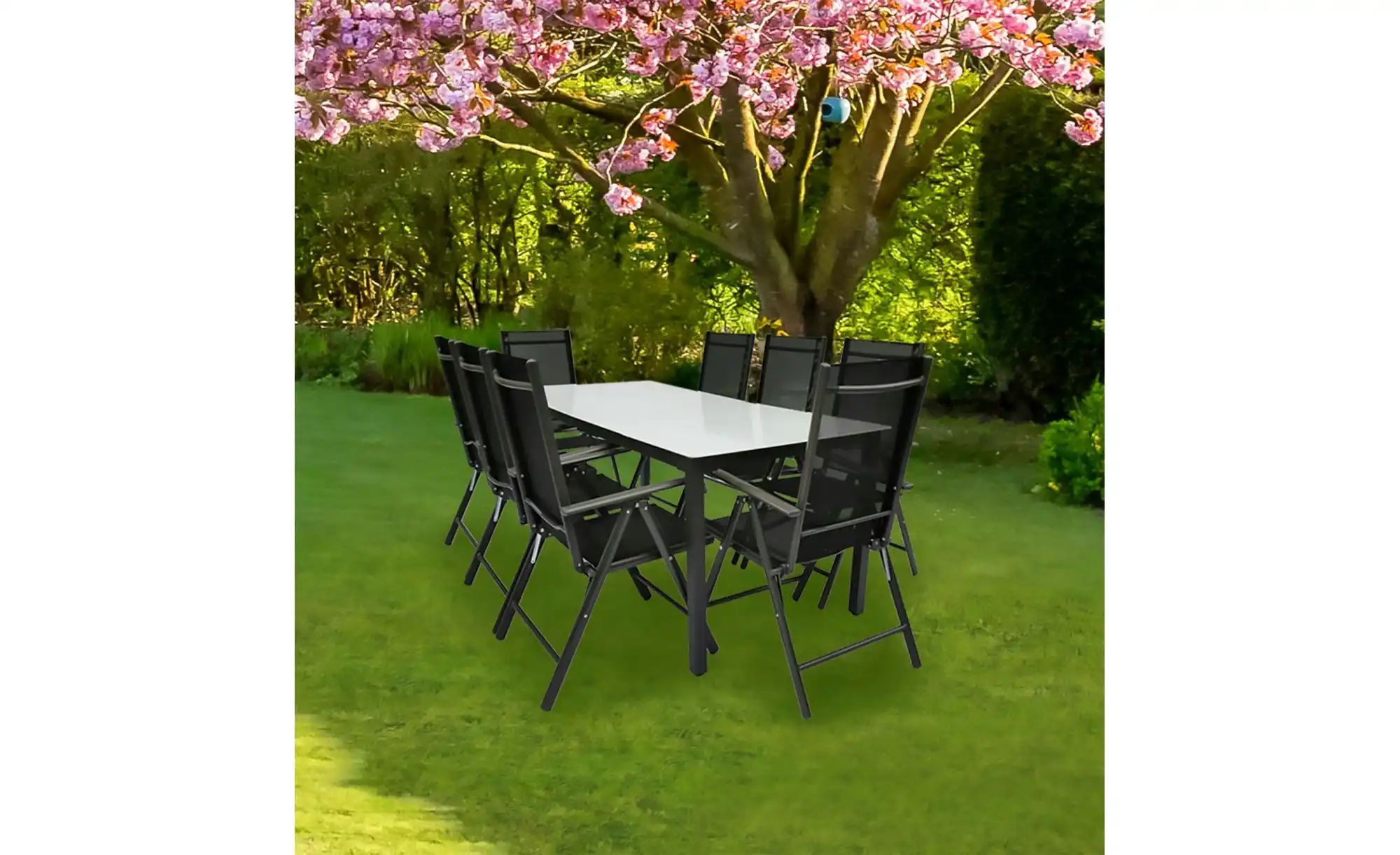 Thumbnail - Tisch   ¦ schwarz ¦ Maße (cm): B: 90 H: 73 Garten > Gartenmöbel > Gartentische - Höffner