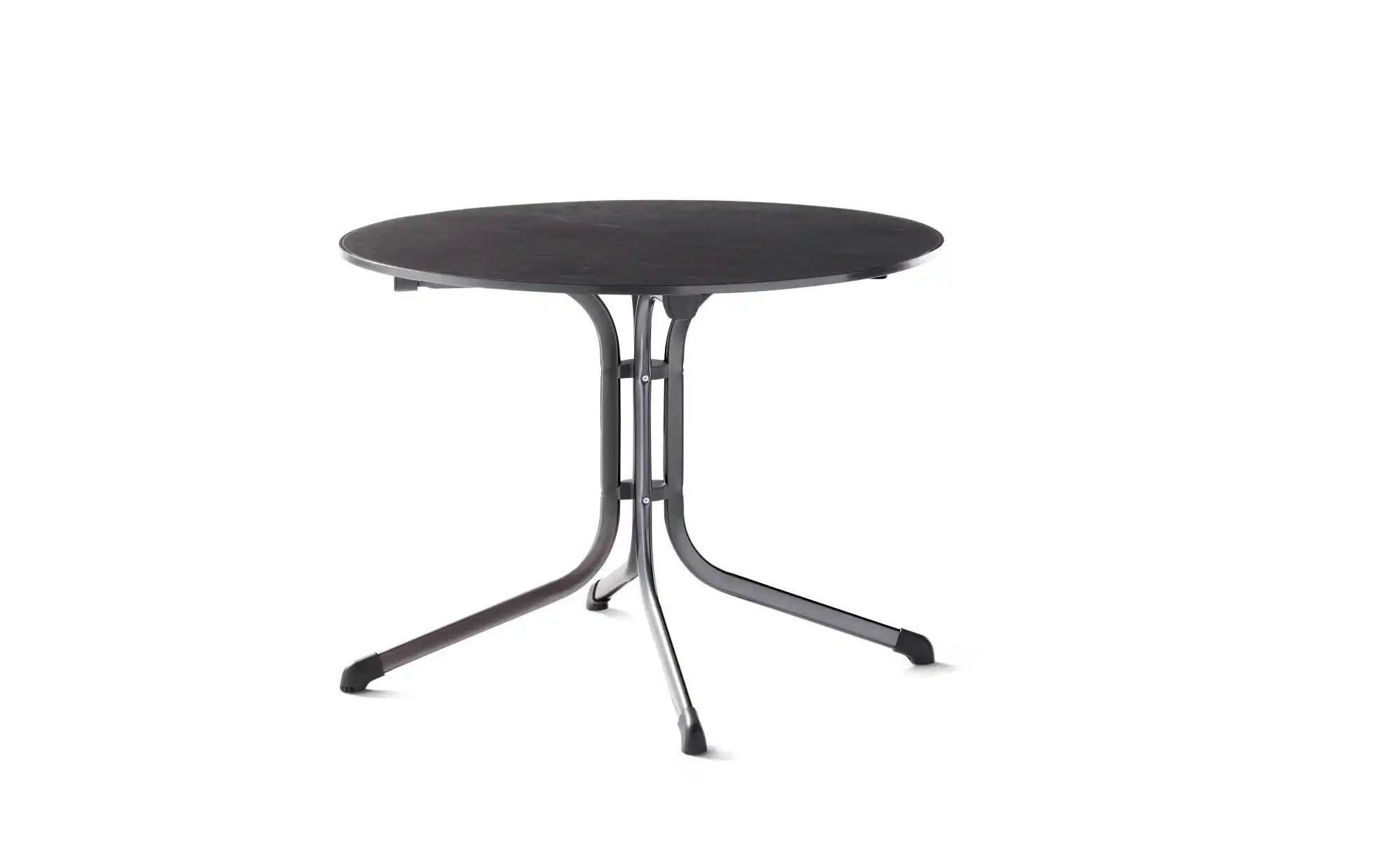 Sieger Klapptisch   ¦ schwarz ¦ Maße (cm): B: 100 H: 73  Ø: 100 Garten > Ga günstig online kaufen